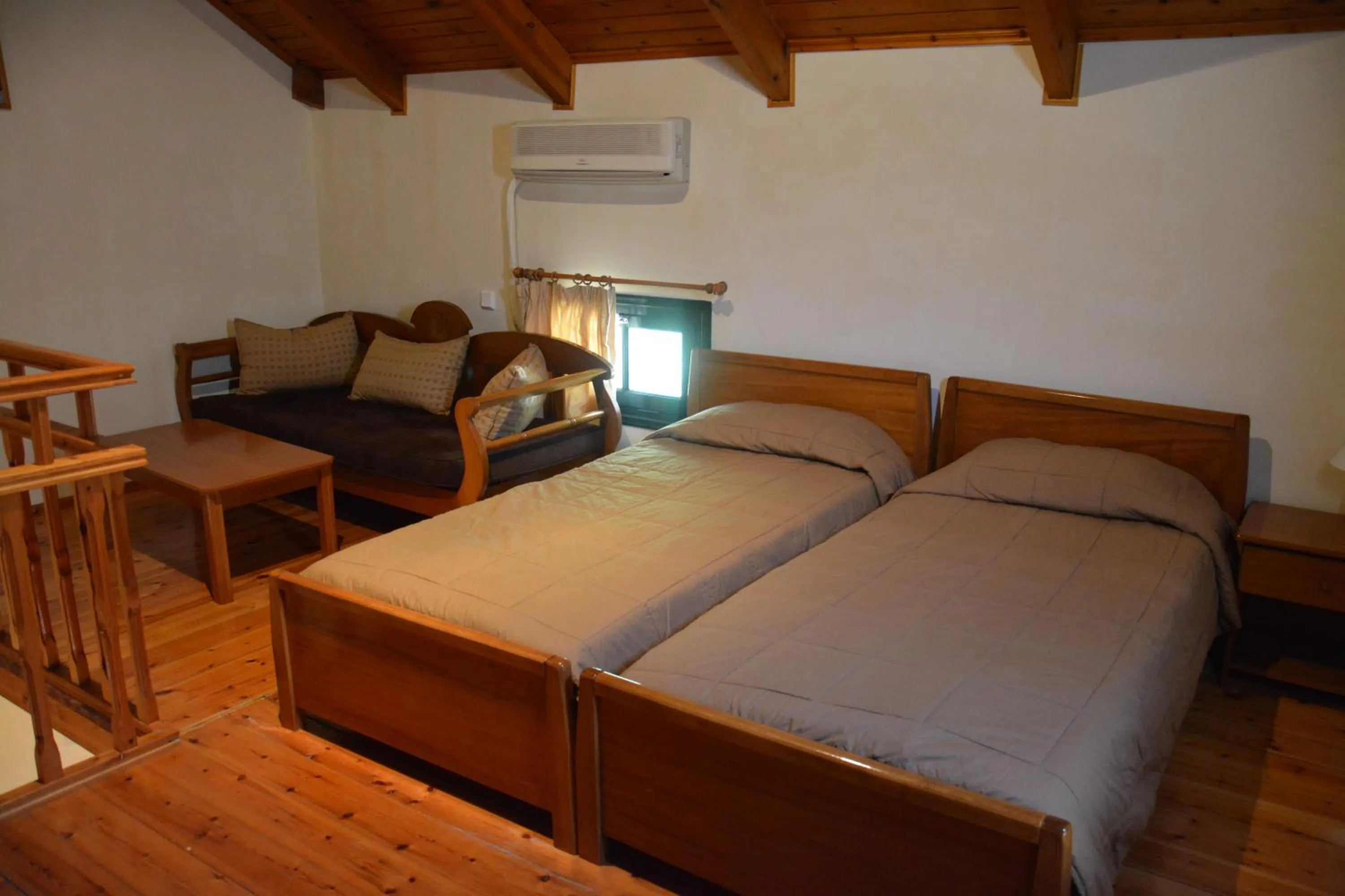 Bed in Aristotelis Apartments
