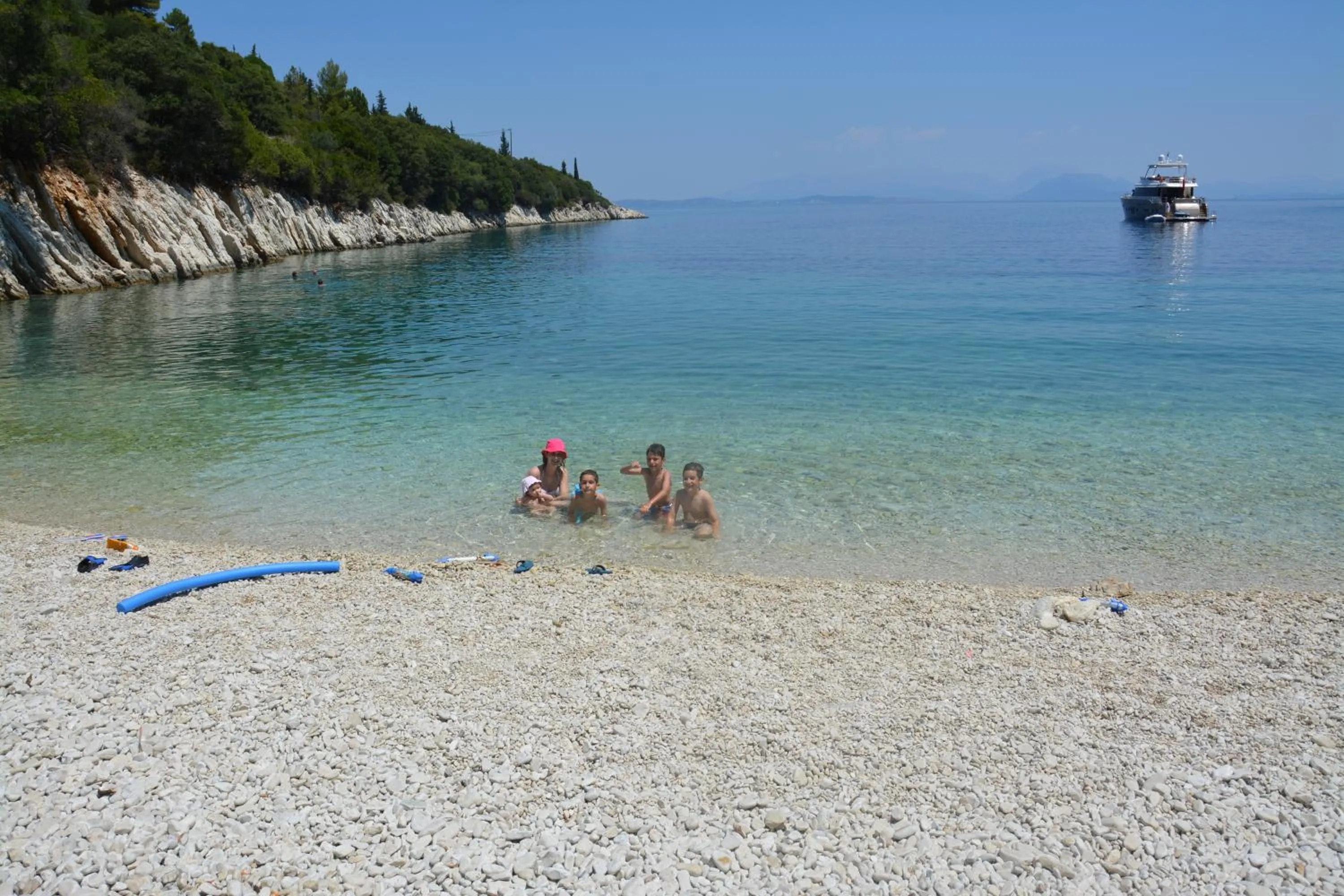 Beach in Aristotelis Apartments