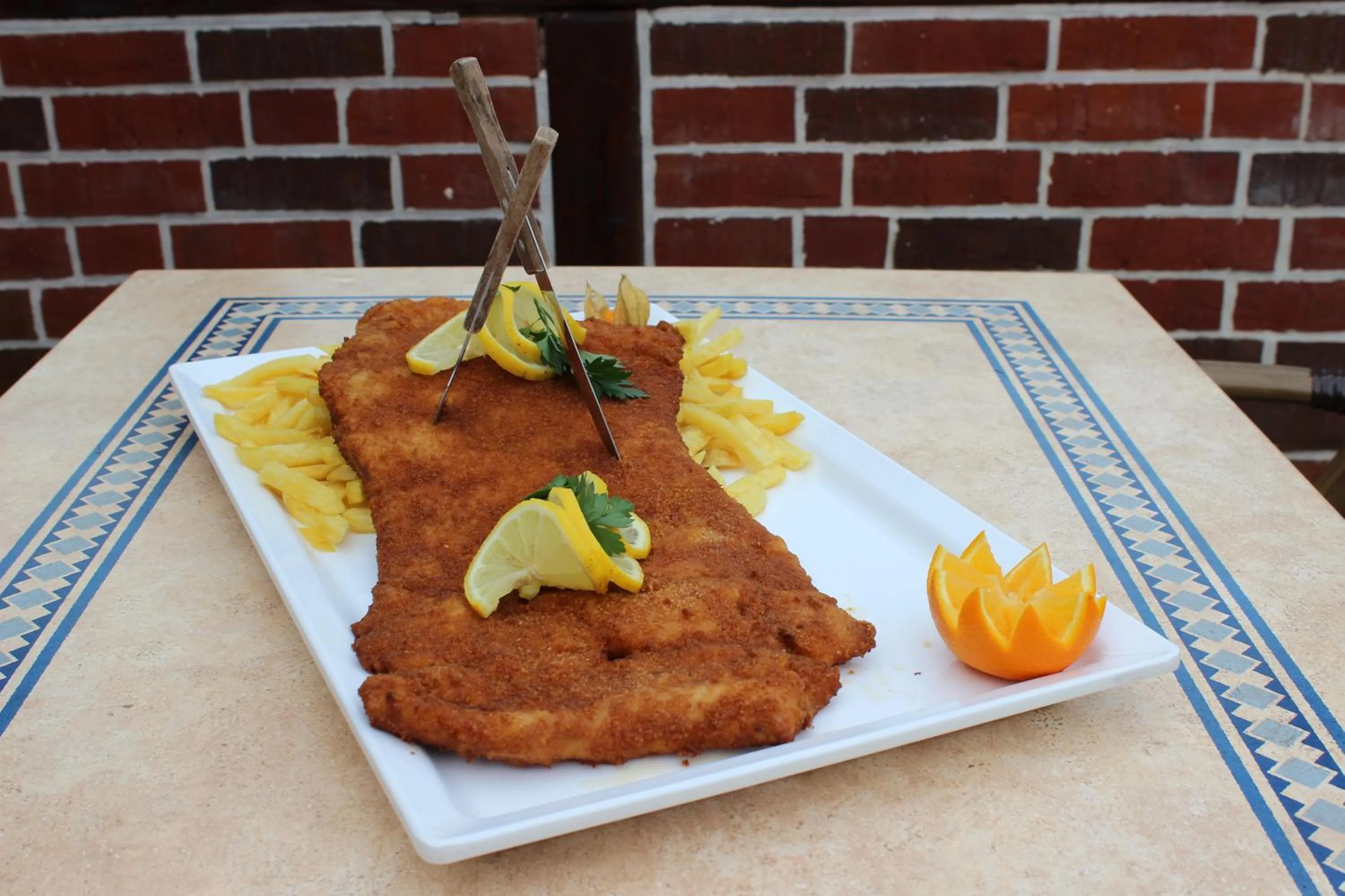 Food close-up in Landhaus Eden 3 Sterne Superior