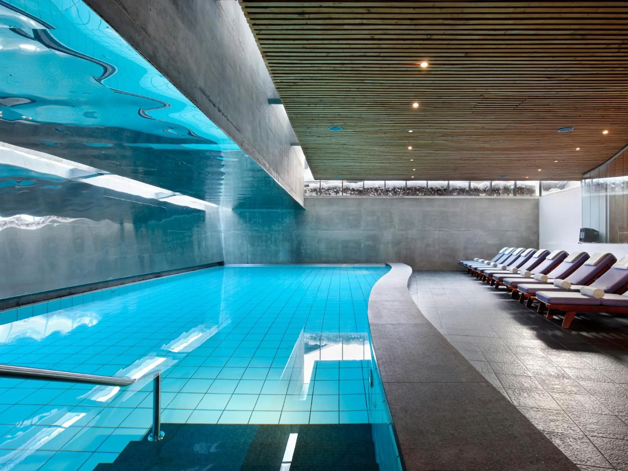 Swimming pool in Schwarzer Adler Kitzbühel - Adults Only