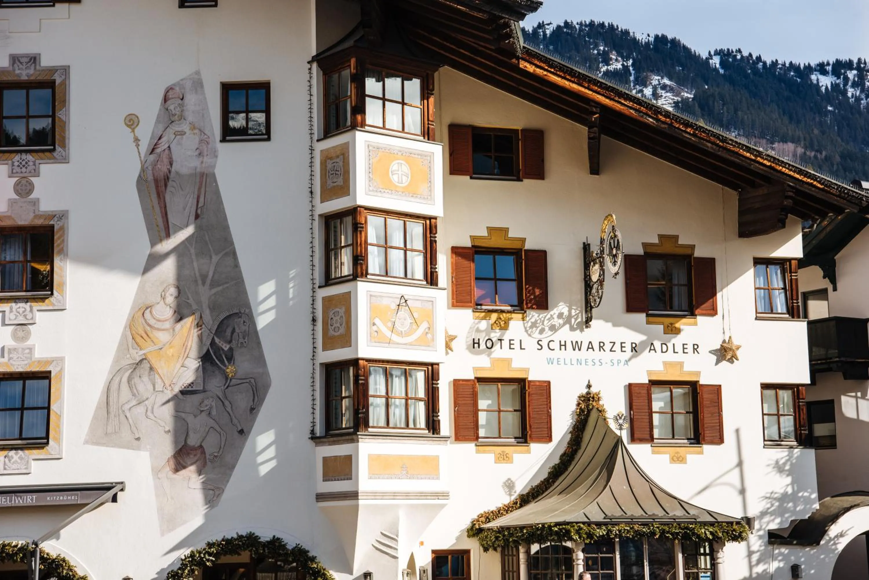 Property building in Schwarzer Adler Kitzbühel - Adults Only