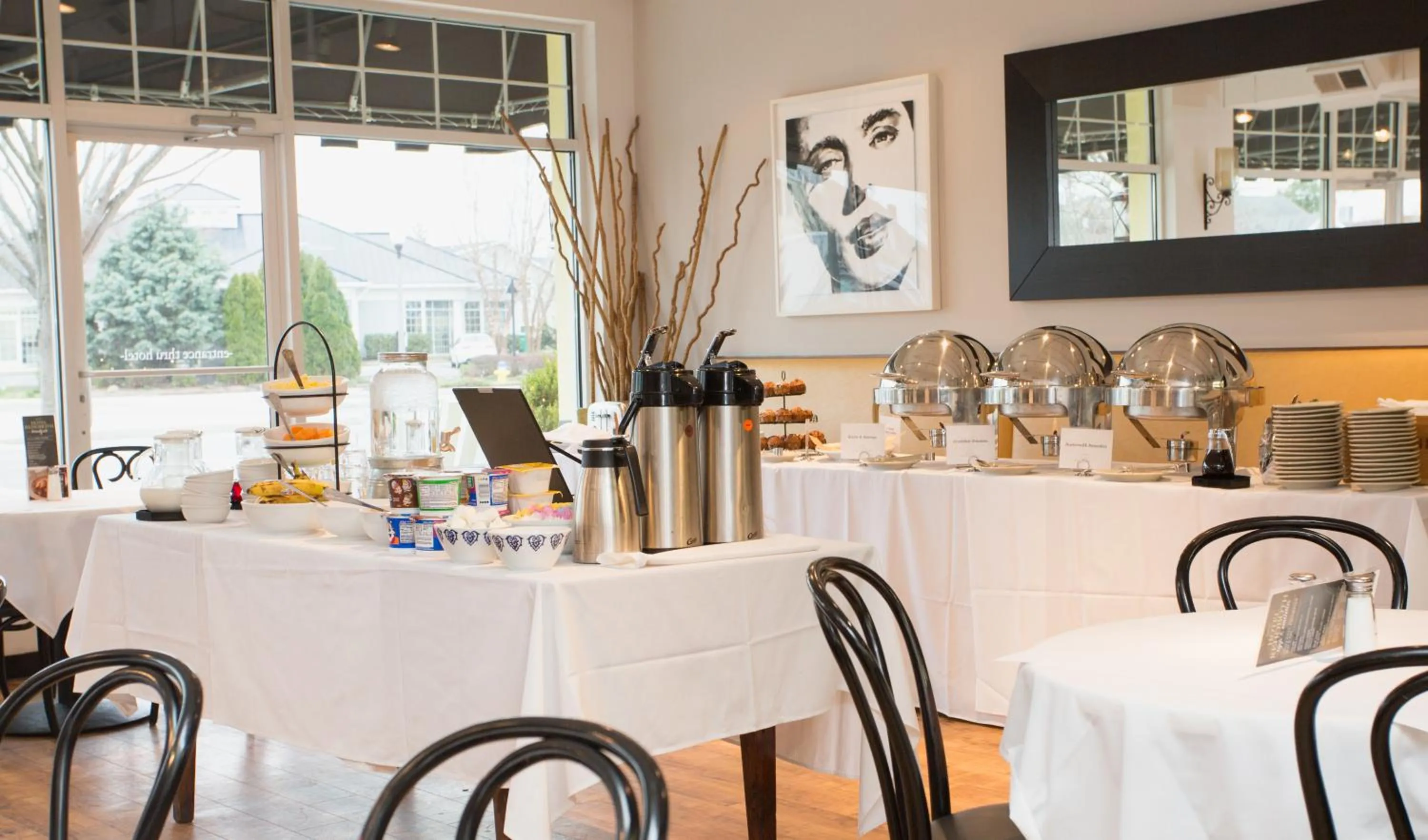 American breakfast in Hotel Rehoboth