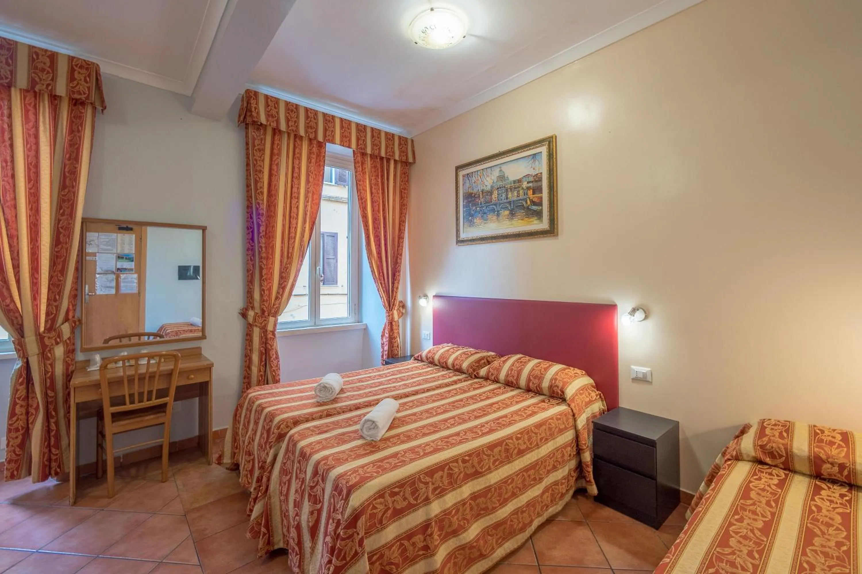 Bed in Alessandro Palace & Bar