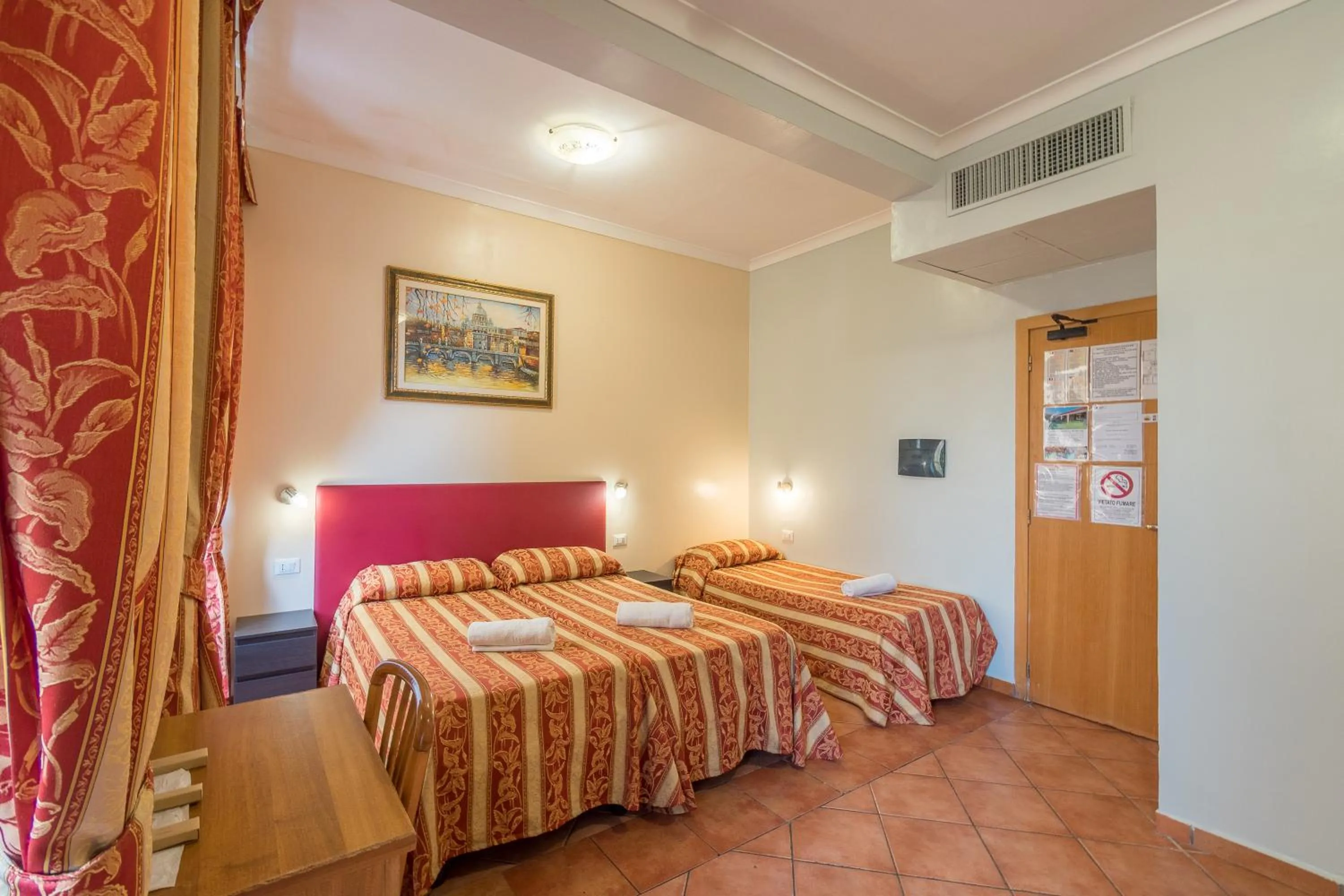 Bed in Alessandro Palace & Bar