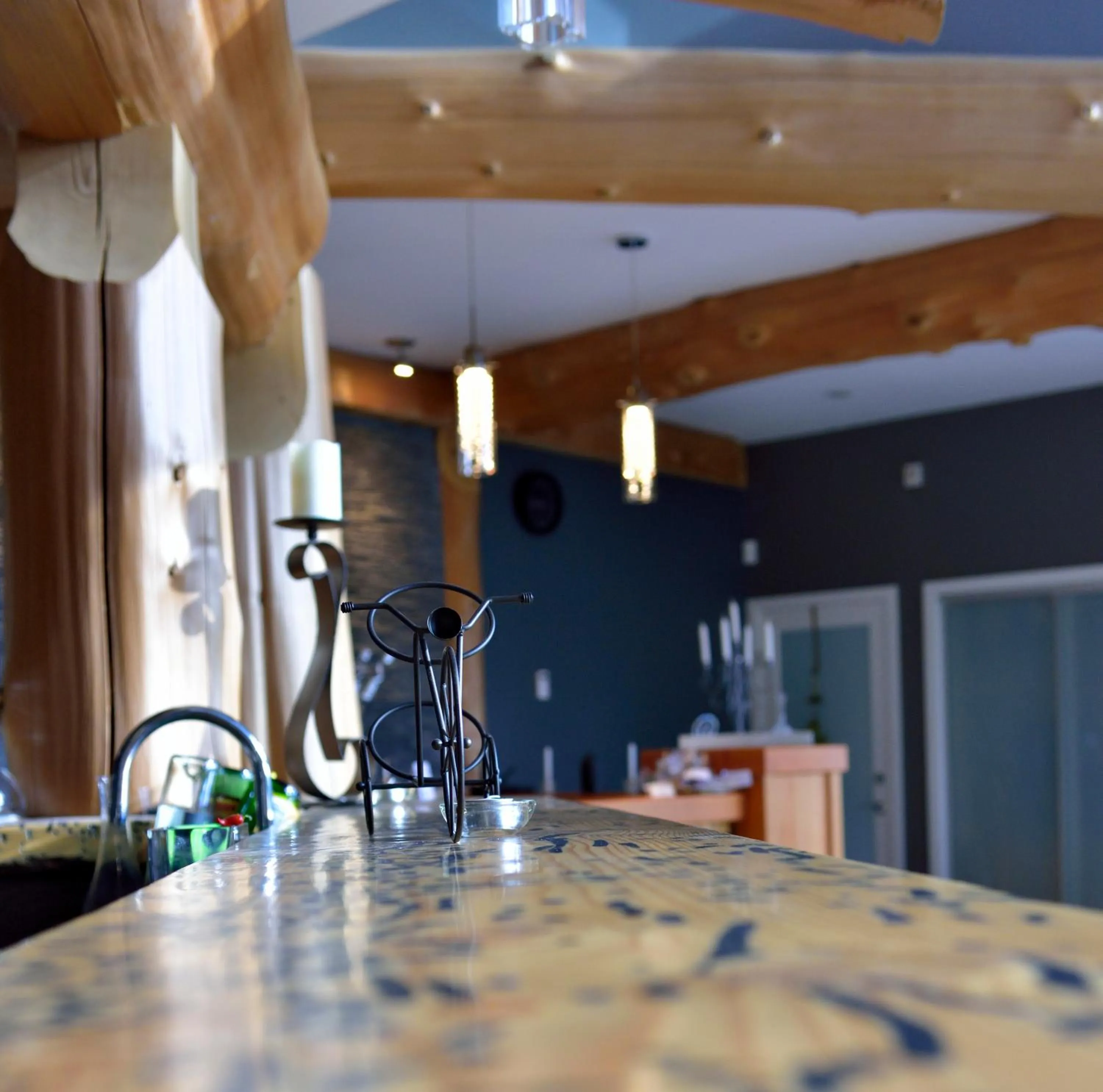 Decorative detail in The Rockwell-Harrison Guest Lodge