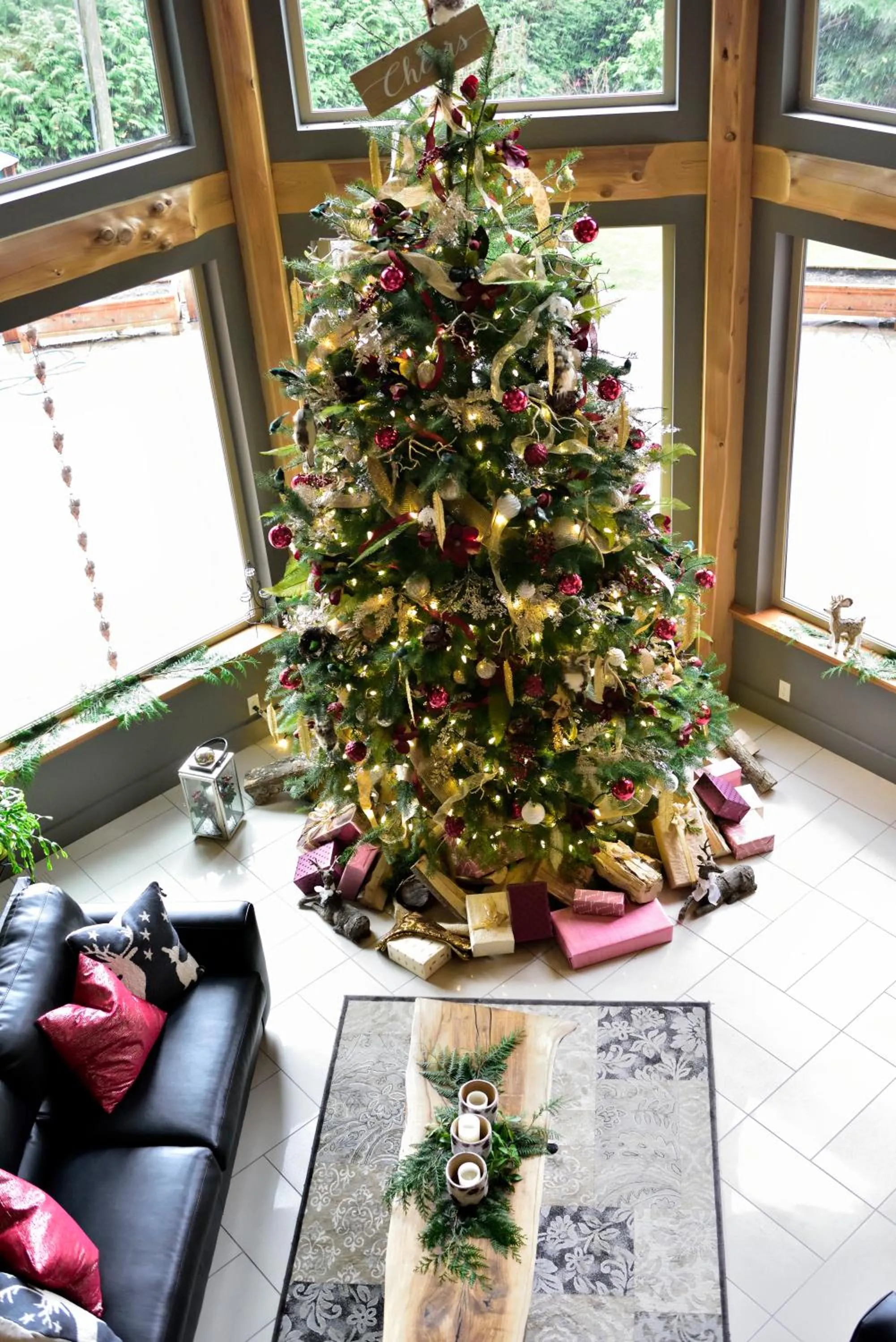 Winter in The Rockwell-Harrison Guest Lodge