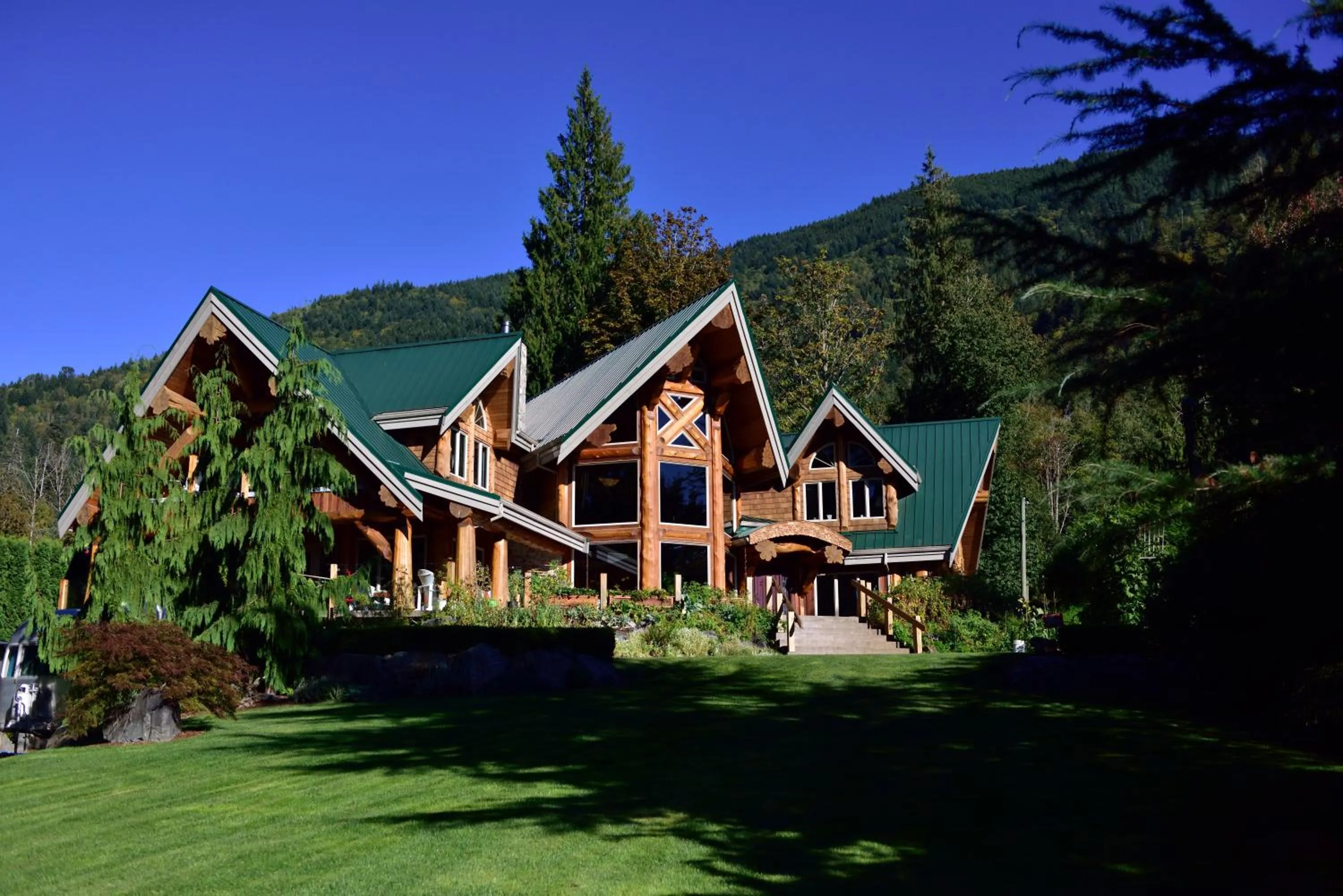 Bird's eye view in The Rockwell-Harrison Guest Lodge