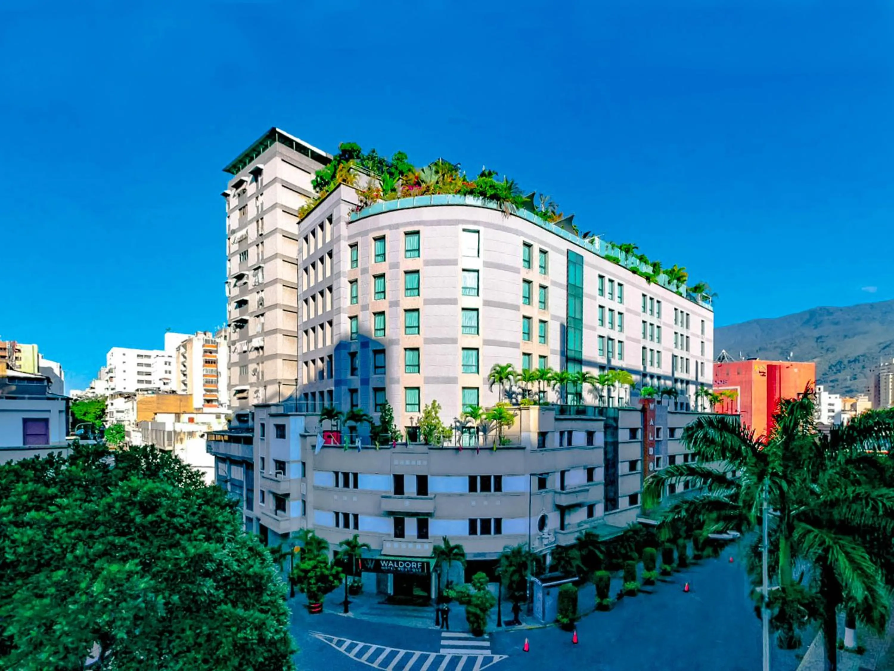 Property building in Waldorf Hotel