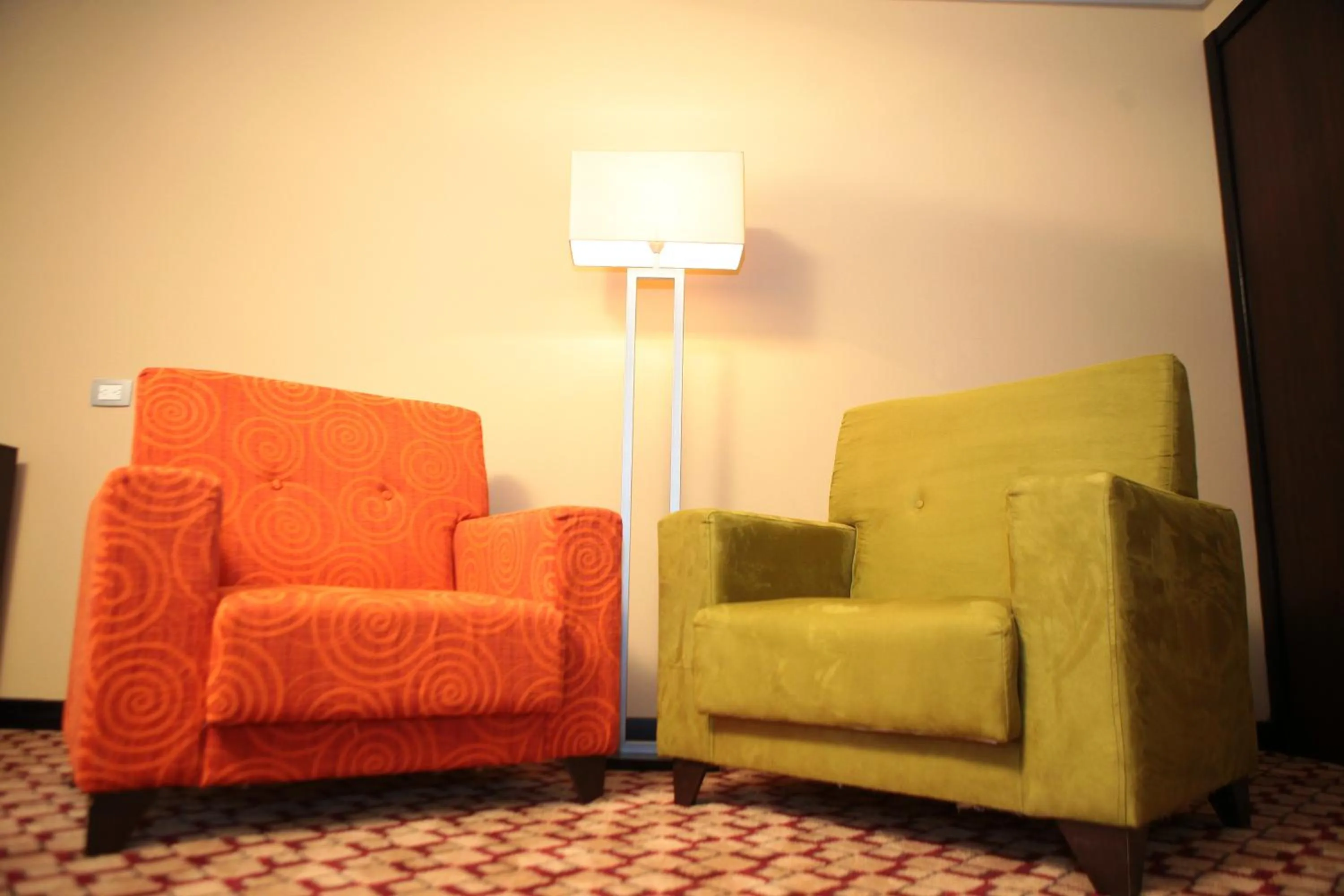 Living room in Waldorf Hotel