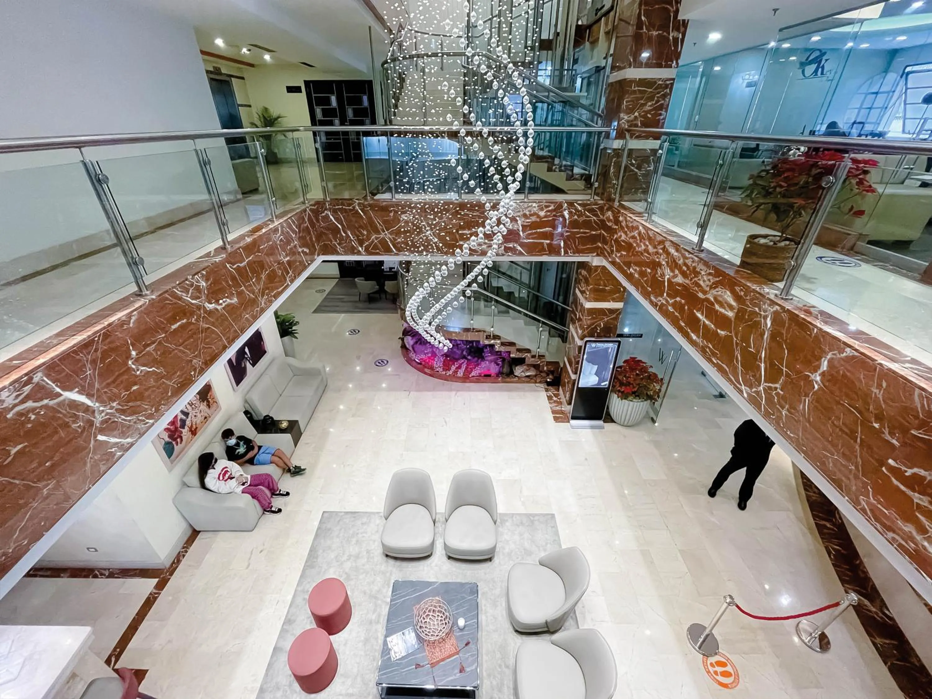 Lobby or reception in Waldorf Hotel