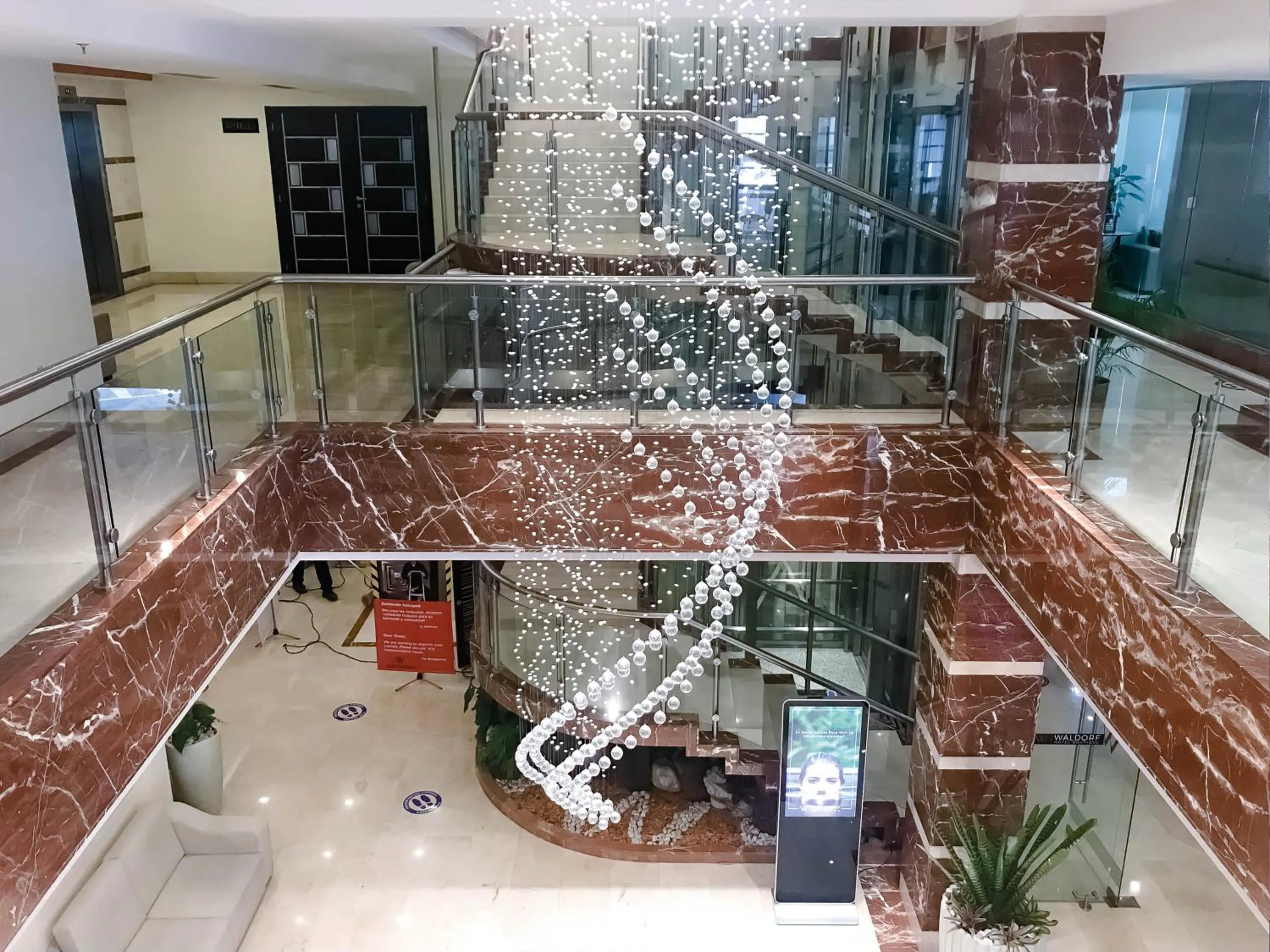 Lobby or reception in Waldorf Hotel