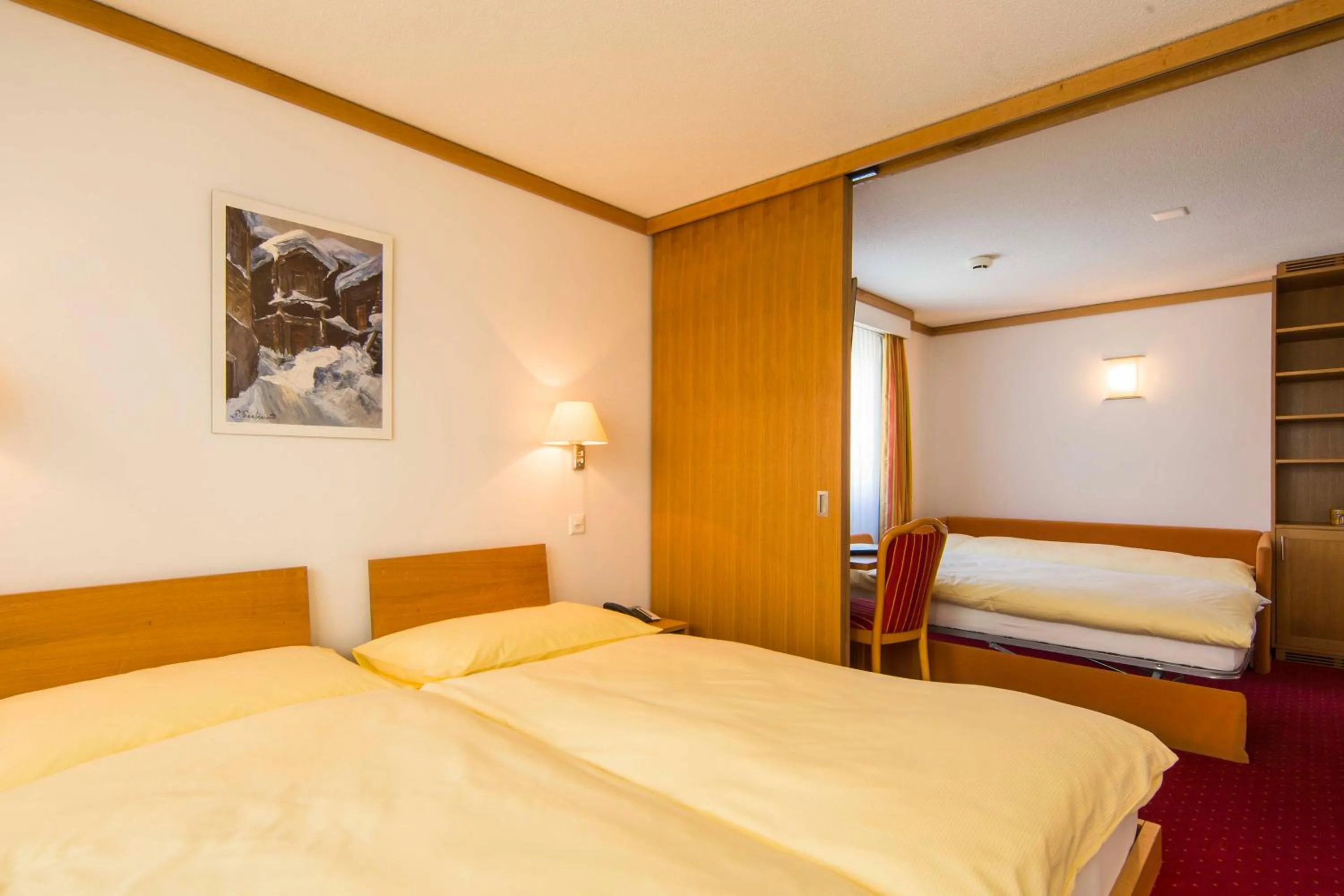 Bed in Hotel Excelsior