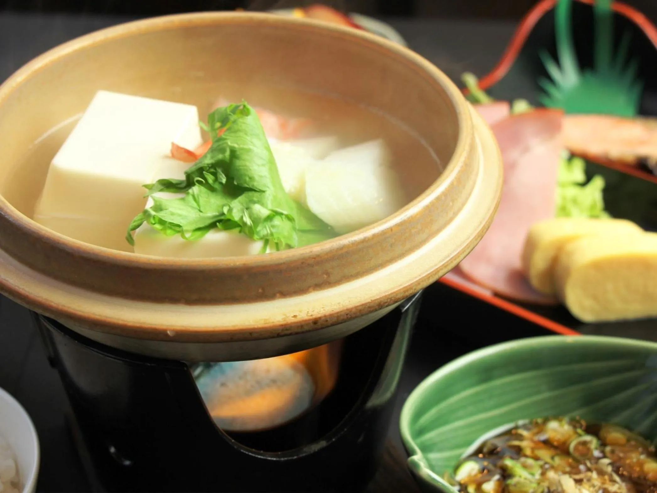 Food close-up in Oze Shinkousou