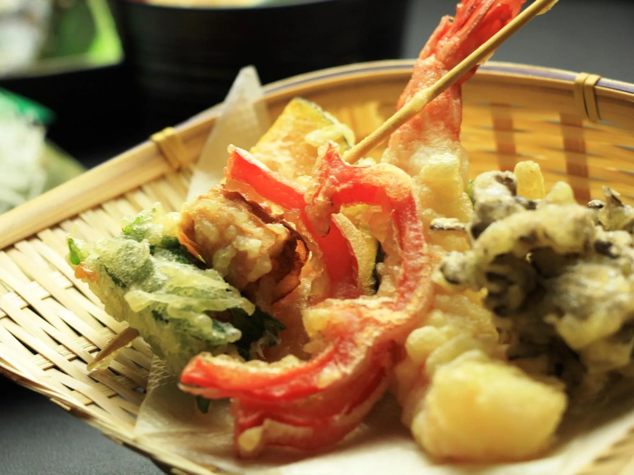 Food close-up in Oze Shinkousou