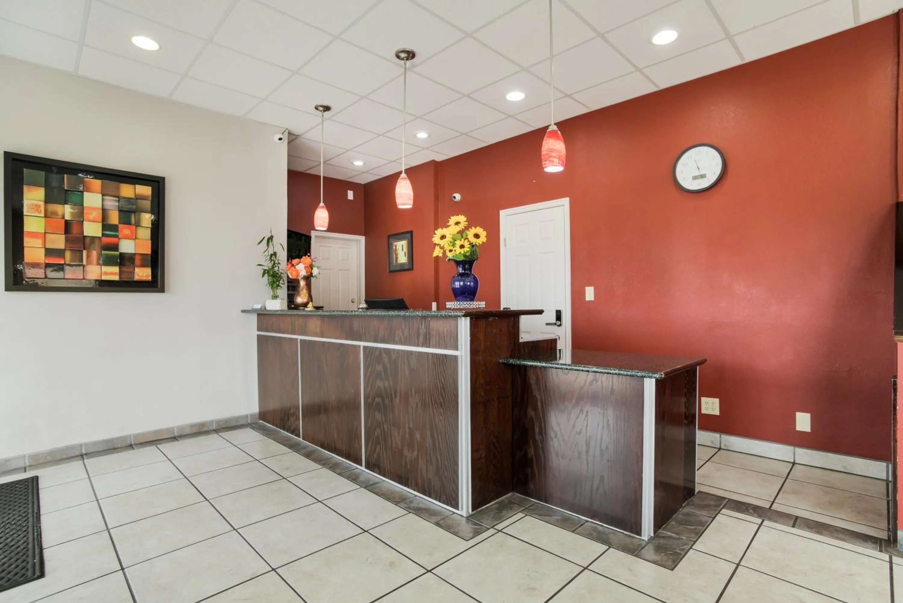 Lobby or reception in Americas Best Value Inn Tulsa I-44