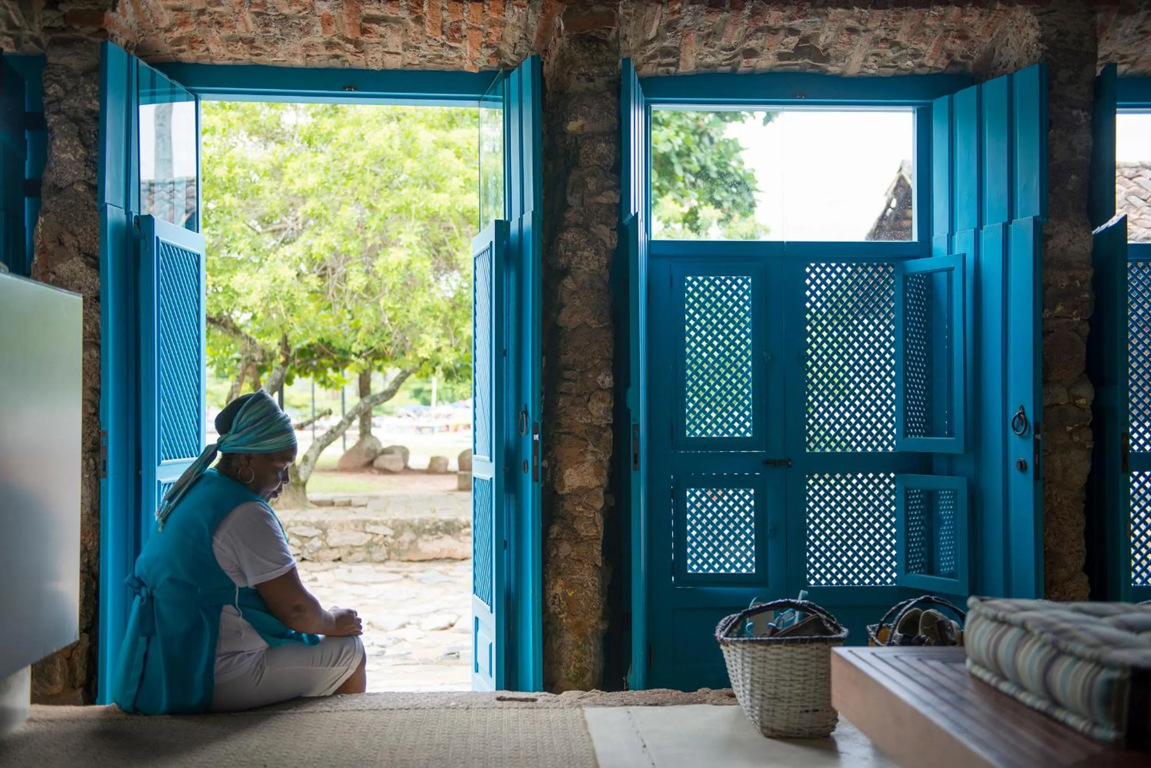 Lobby or reception in Casa Turquesa - Maison D´Hôtes