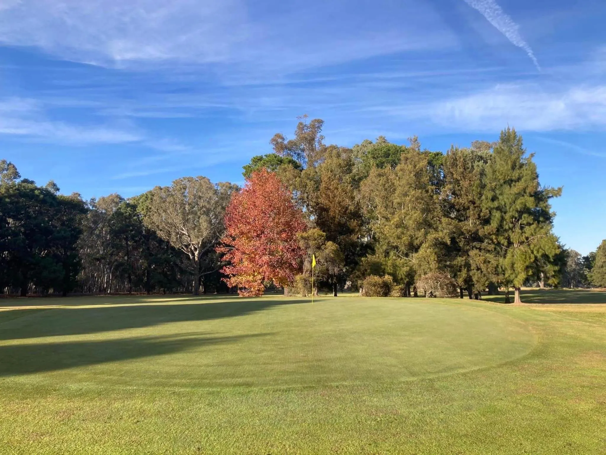 Golfcourse in Corowa Golf Club Motel
