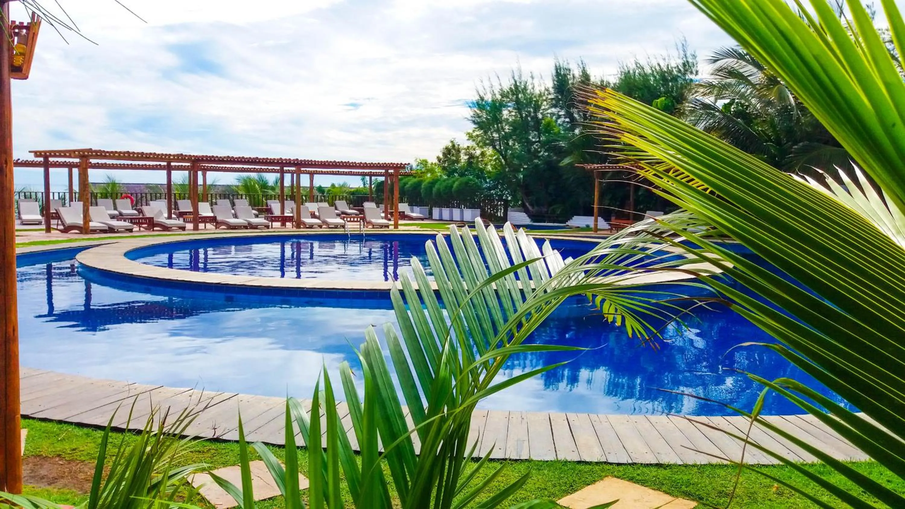 Pool view in Long Beach