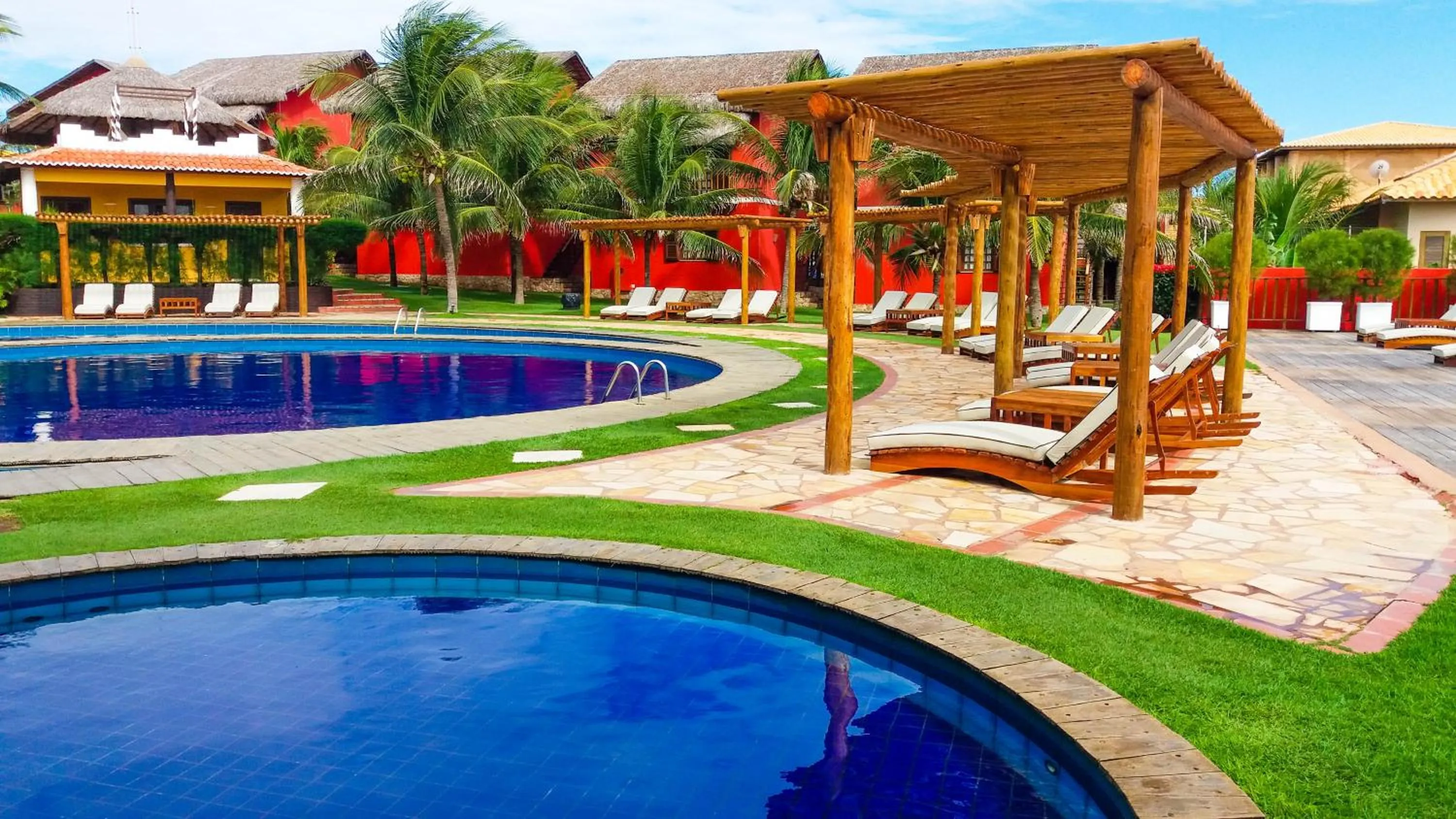 Pool view in Long Beach