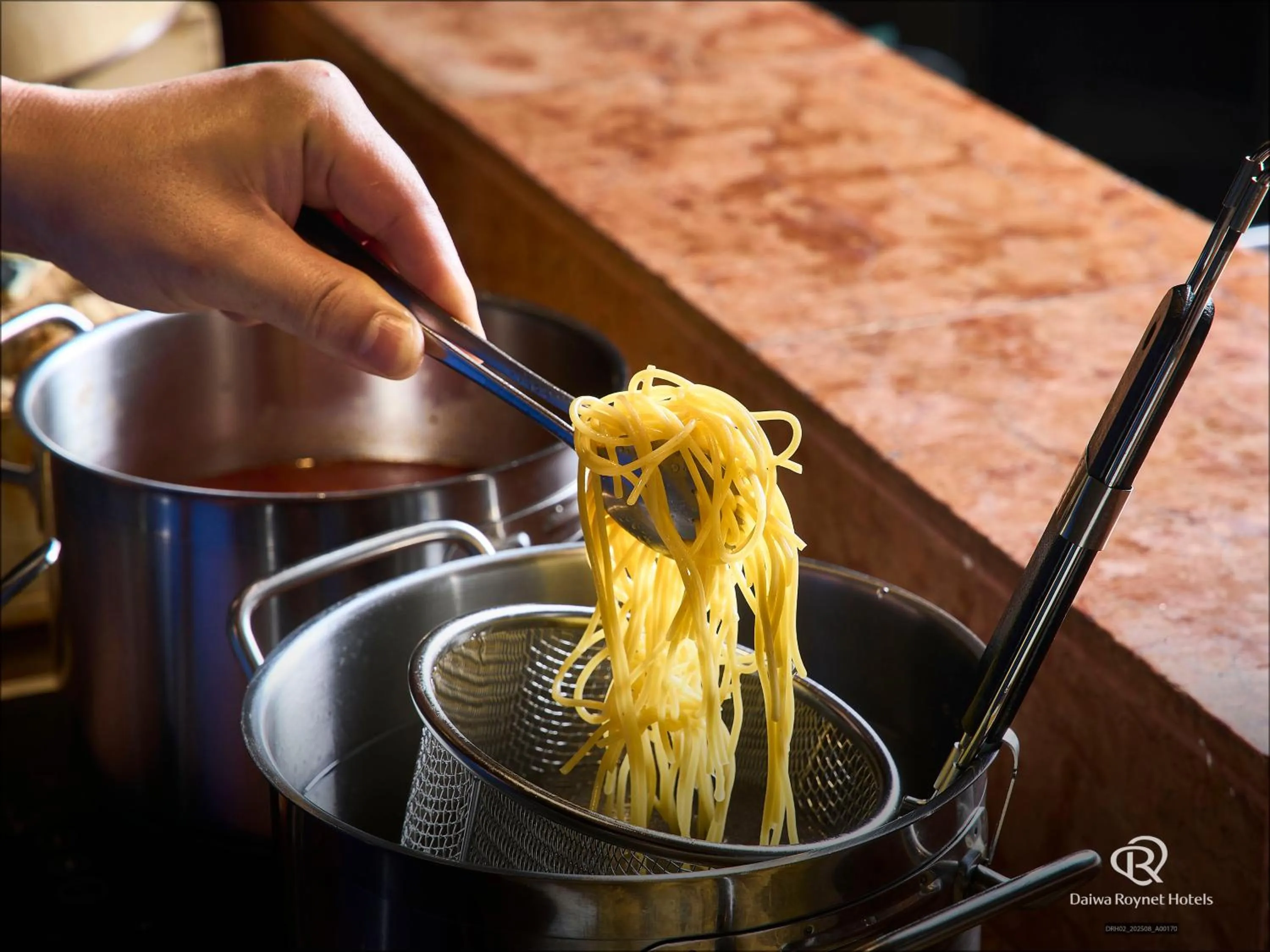 Buffet breakfast in Daiwa Roynet Hotel Tokyo Osaki