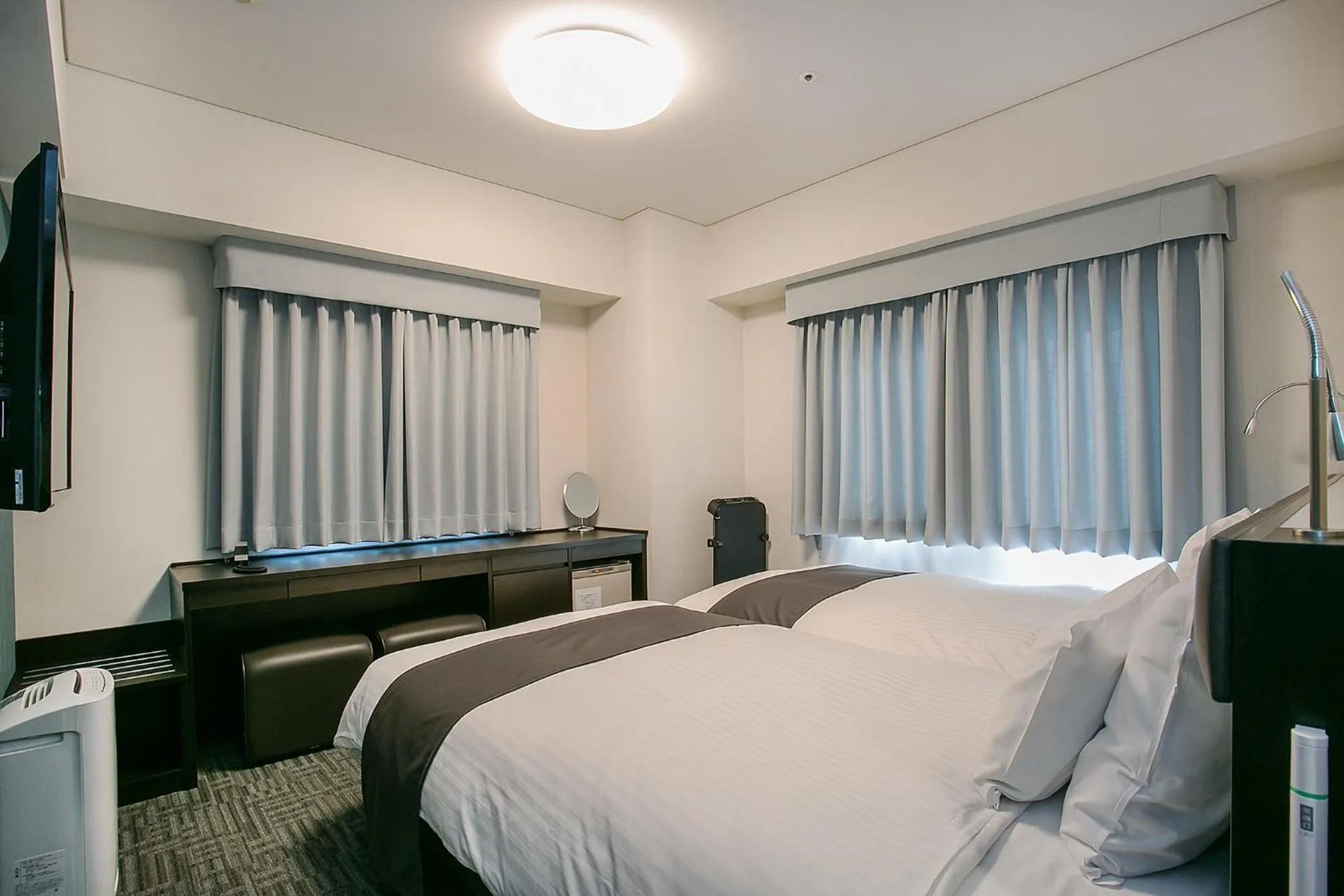 Bed in Mars Garden Hotel Hakata