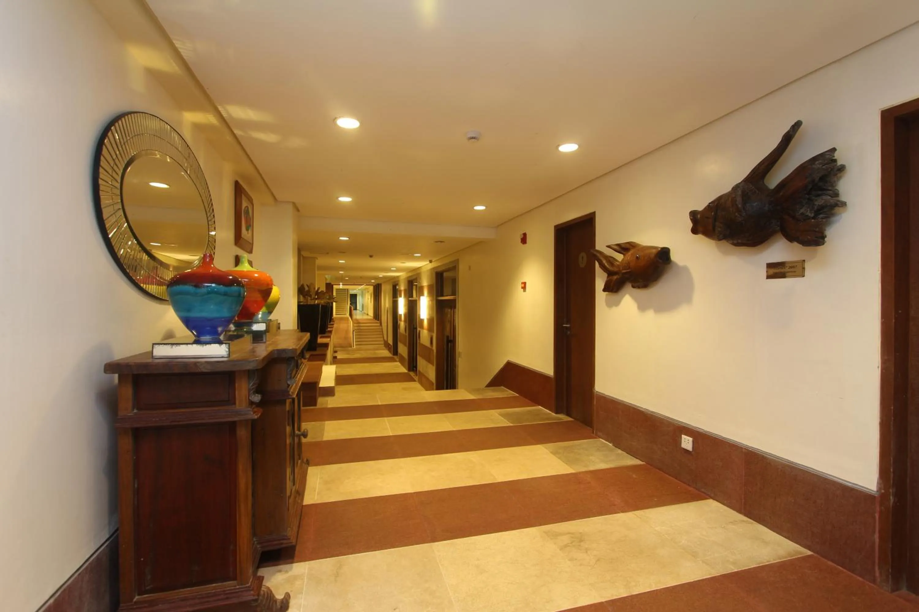 Decorative detail in Crown Regency Beach Resort