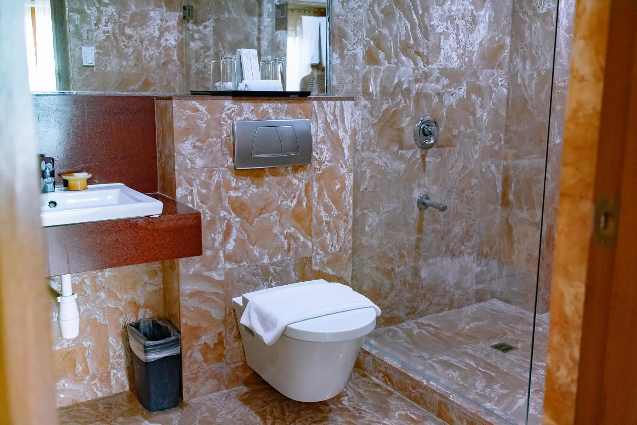 Shower in Crown Regency Beach Resort