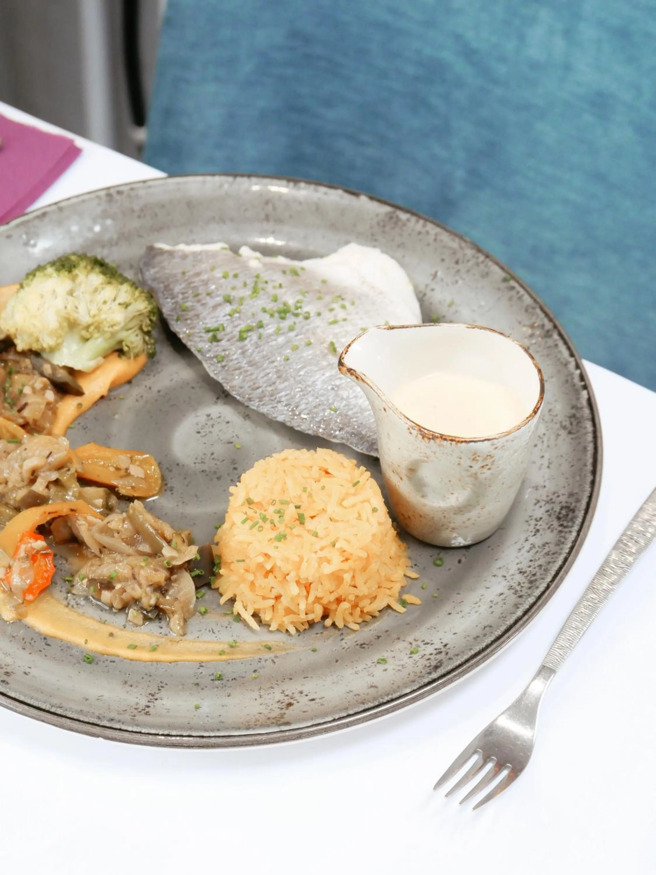 Food in Logis Hôtel Restaurant - Le Clos Deauville Saint Gatien