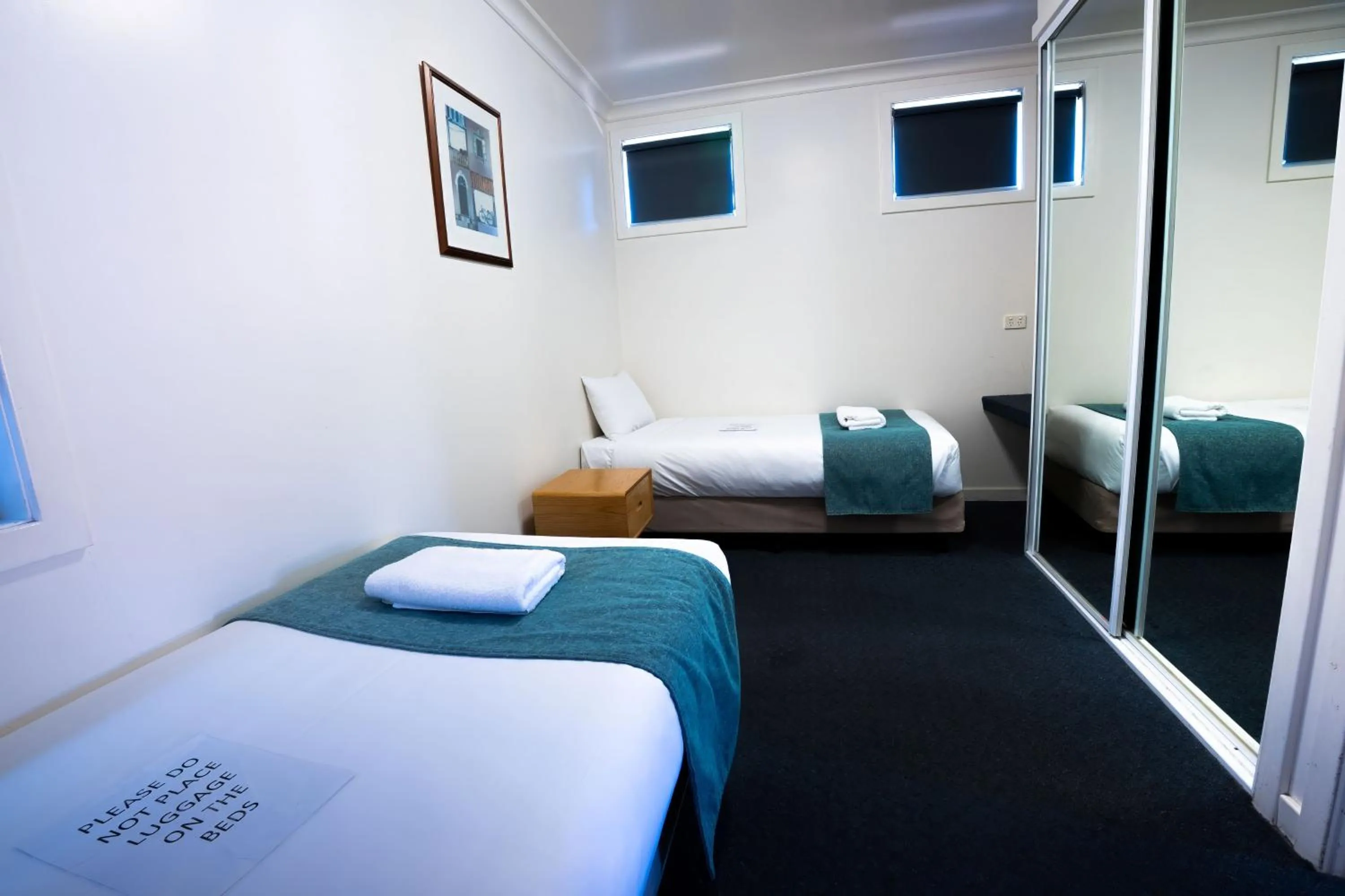 Bed in Olde Tudor Hotel