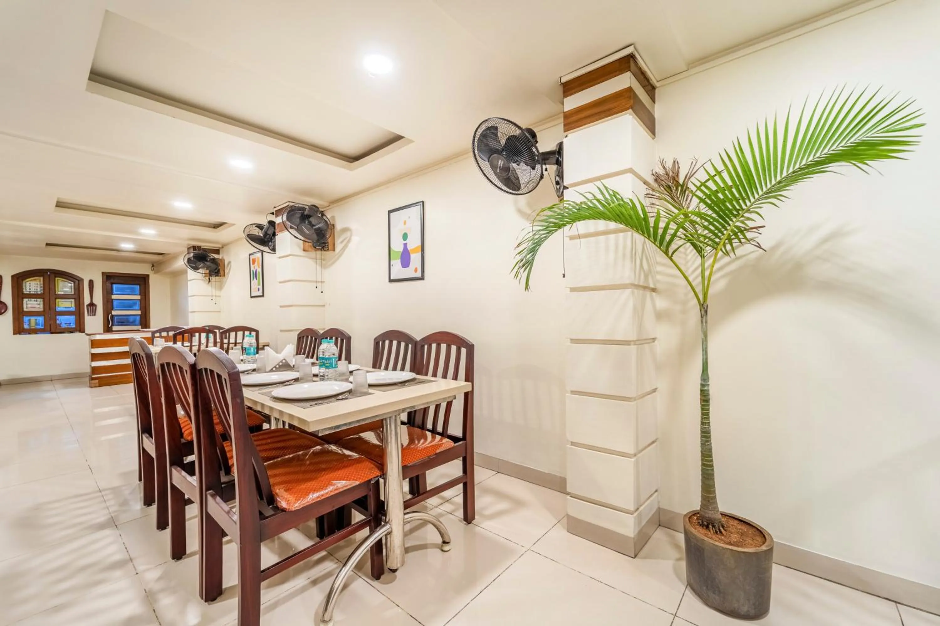 Dining area in Treebo Sam Residency