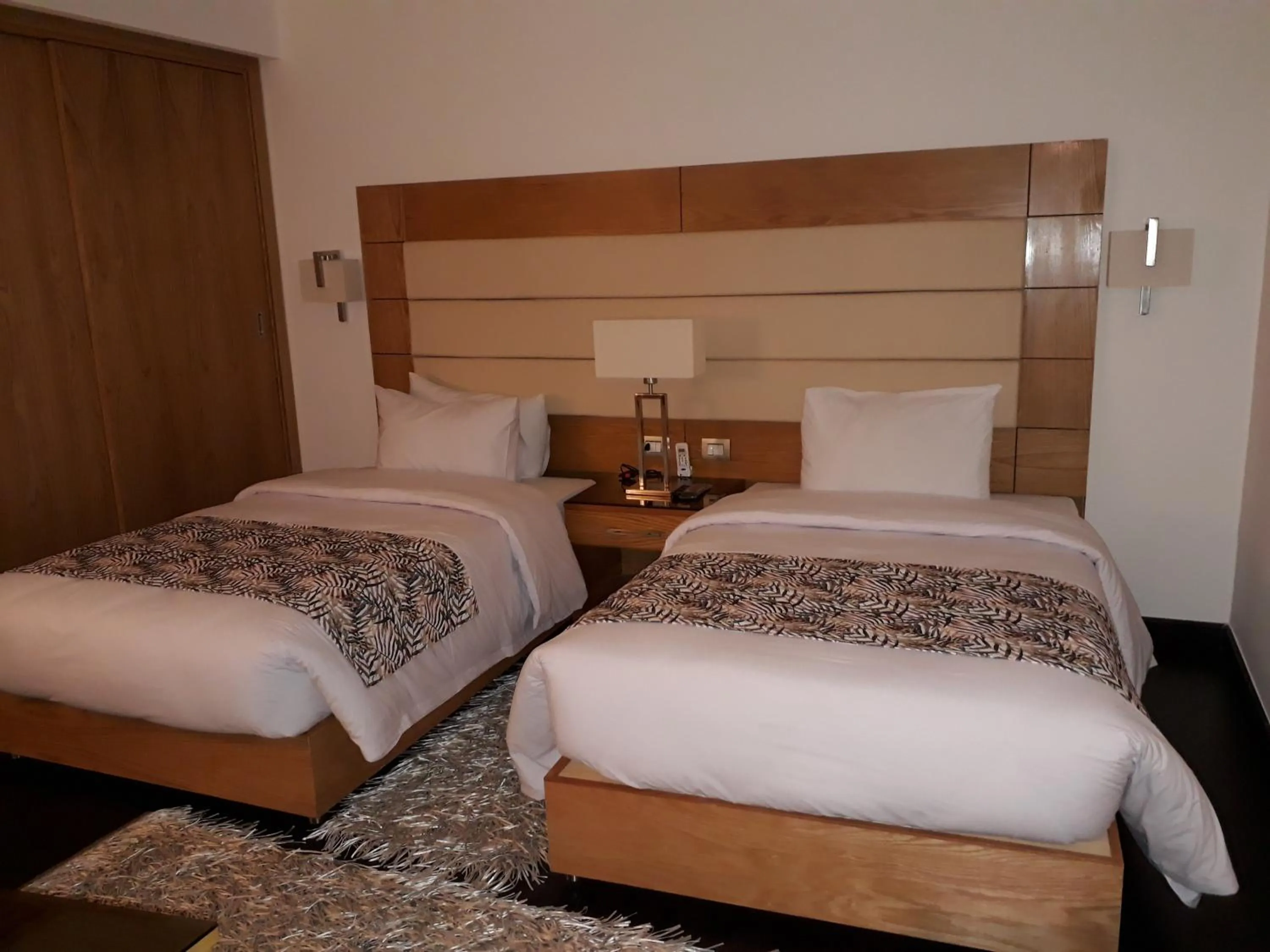 Bed in Royal Maadi Hotel