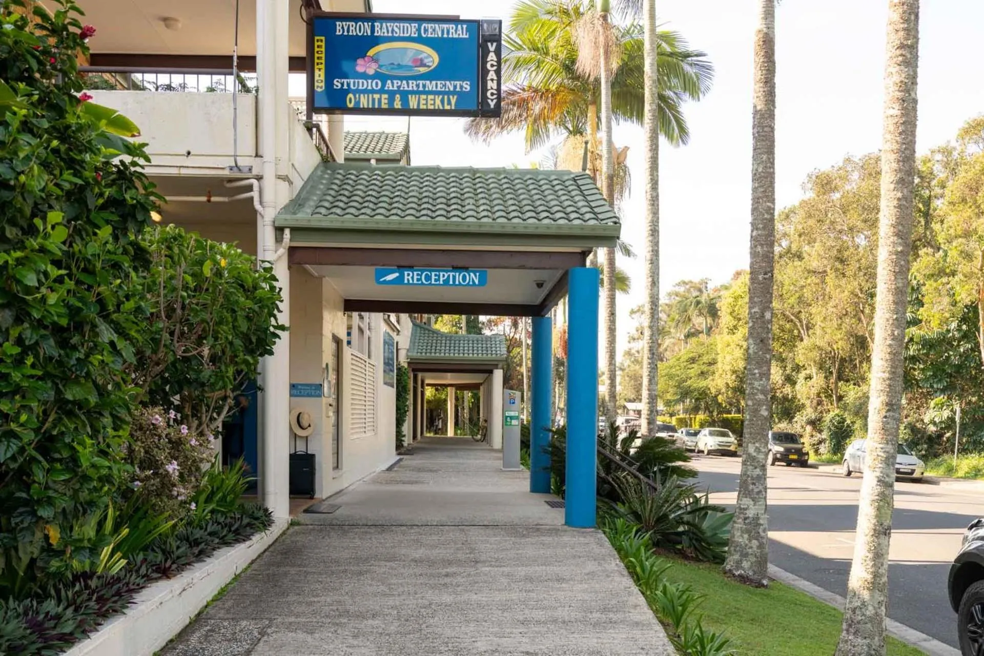 Property building in Byron Bayside Central Studio Apartments