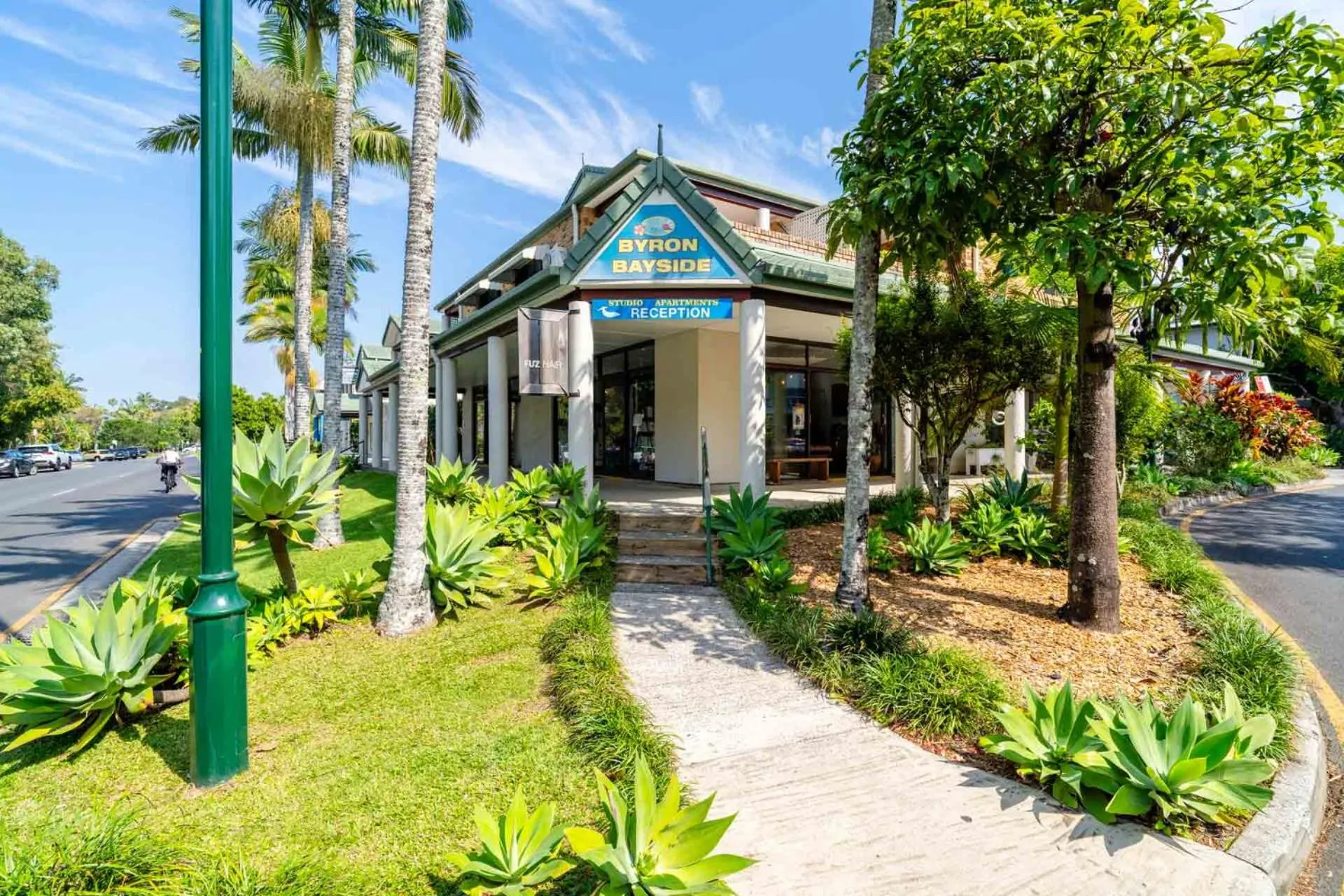 Property building in Byron Bayside Central Studio Apartments