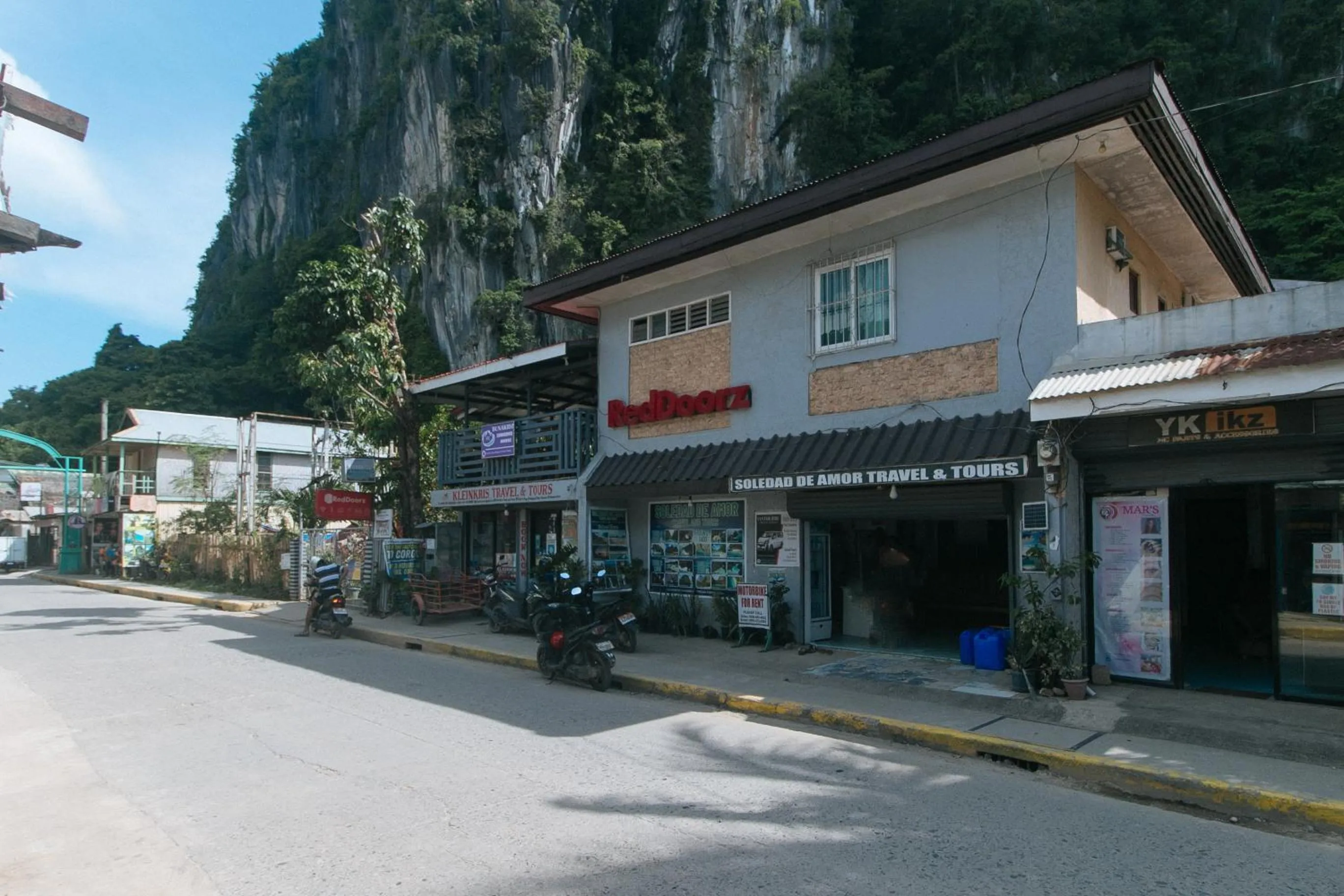 View (from property/room) in RedDoorz at Bunakidz Lodge El Nido Palawan