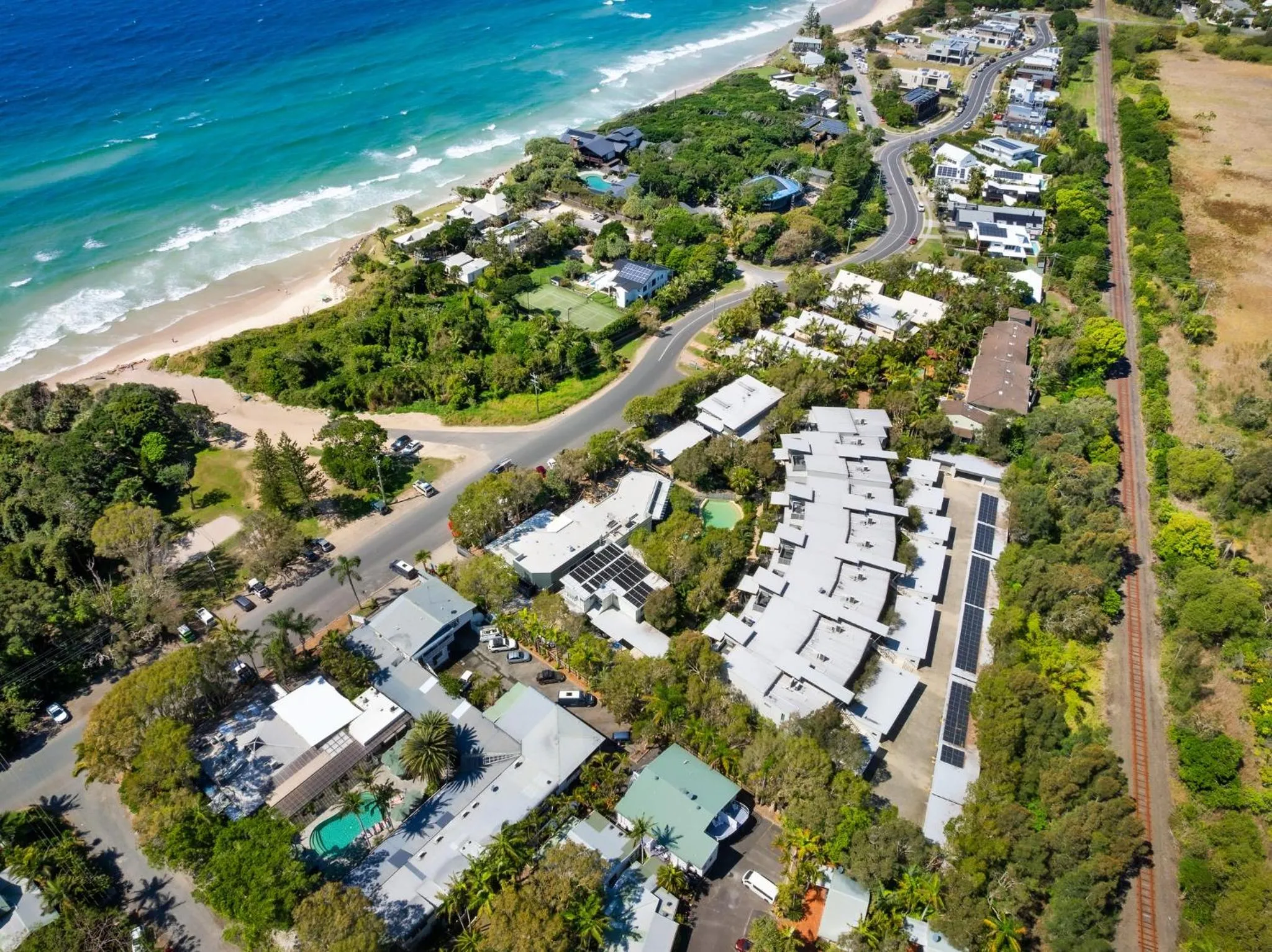 Property building in East On Byron Bay Apartments