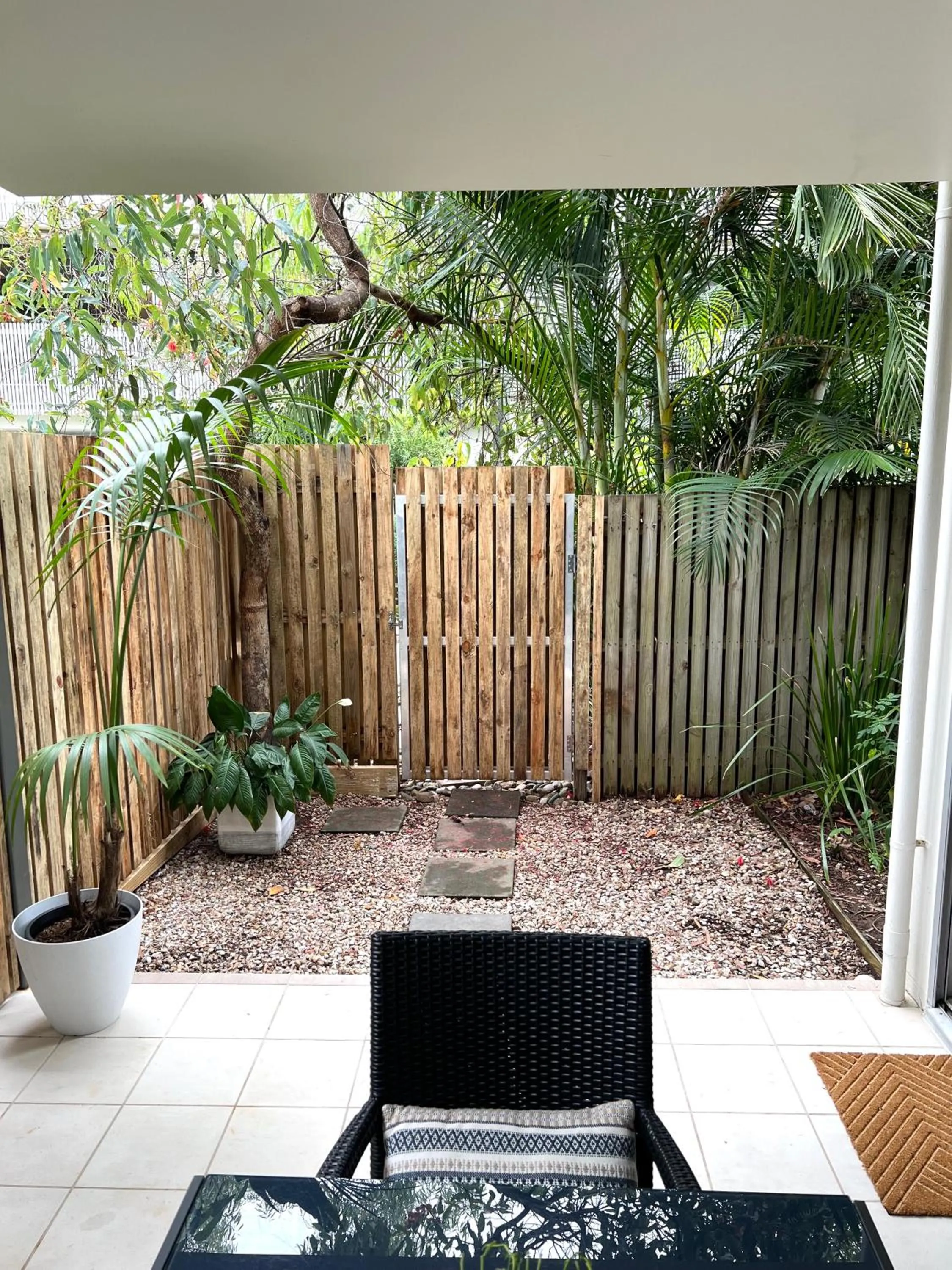 Patio in East On Byron Bay Apartments