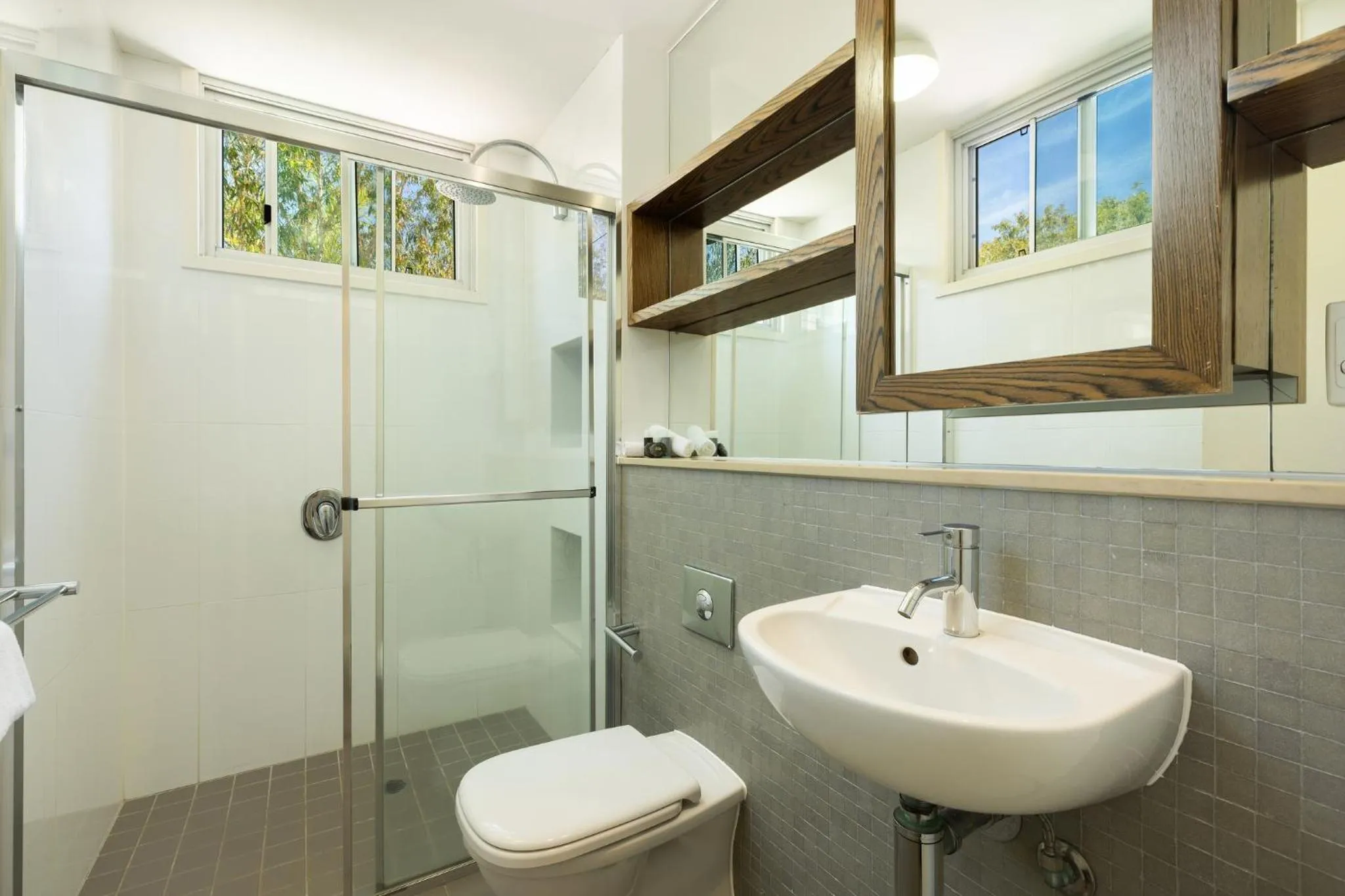 Shower in East On Byron Bay Apartments