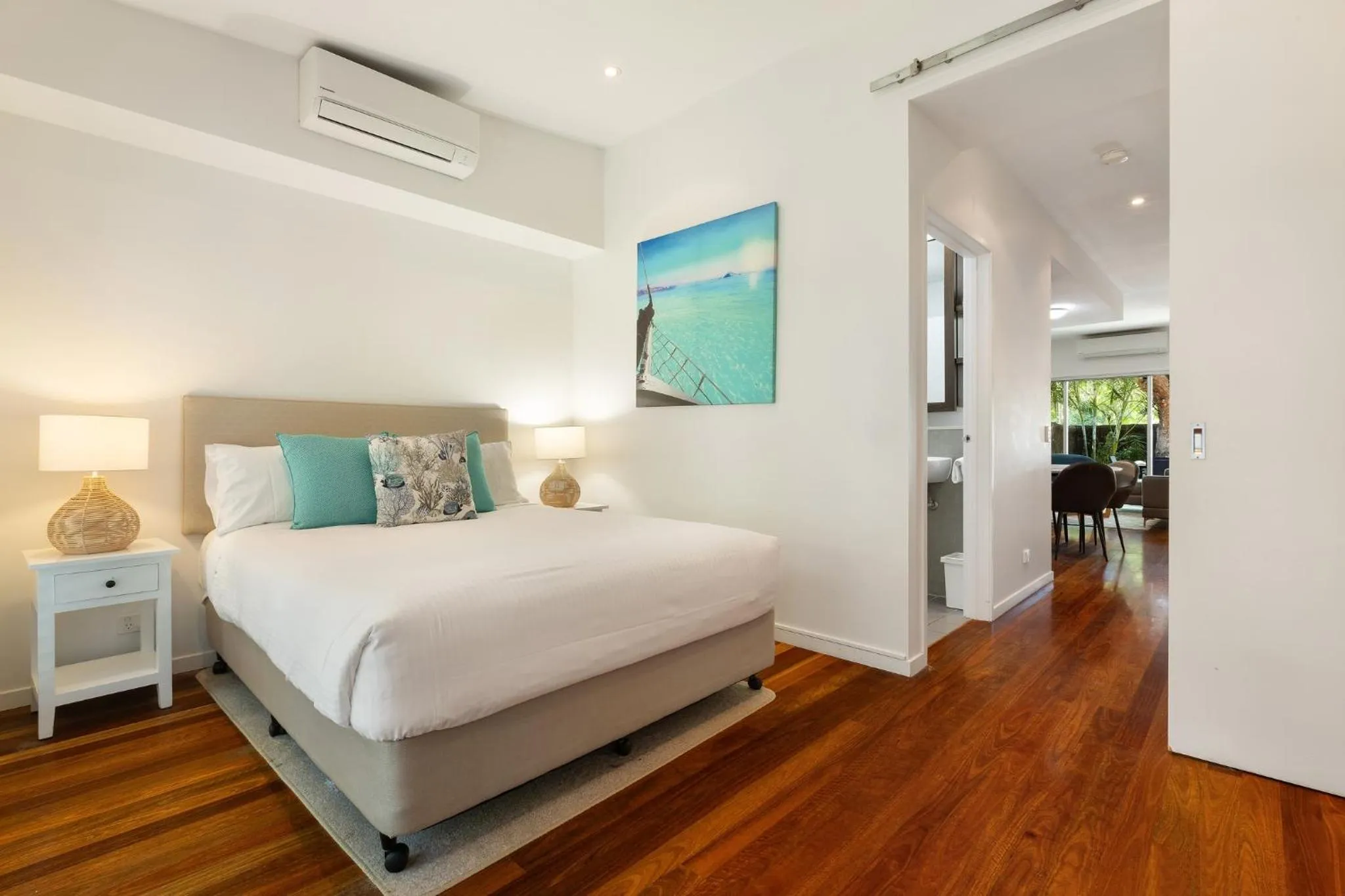 Bed in East On Byron Bay Apartments