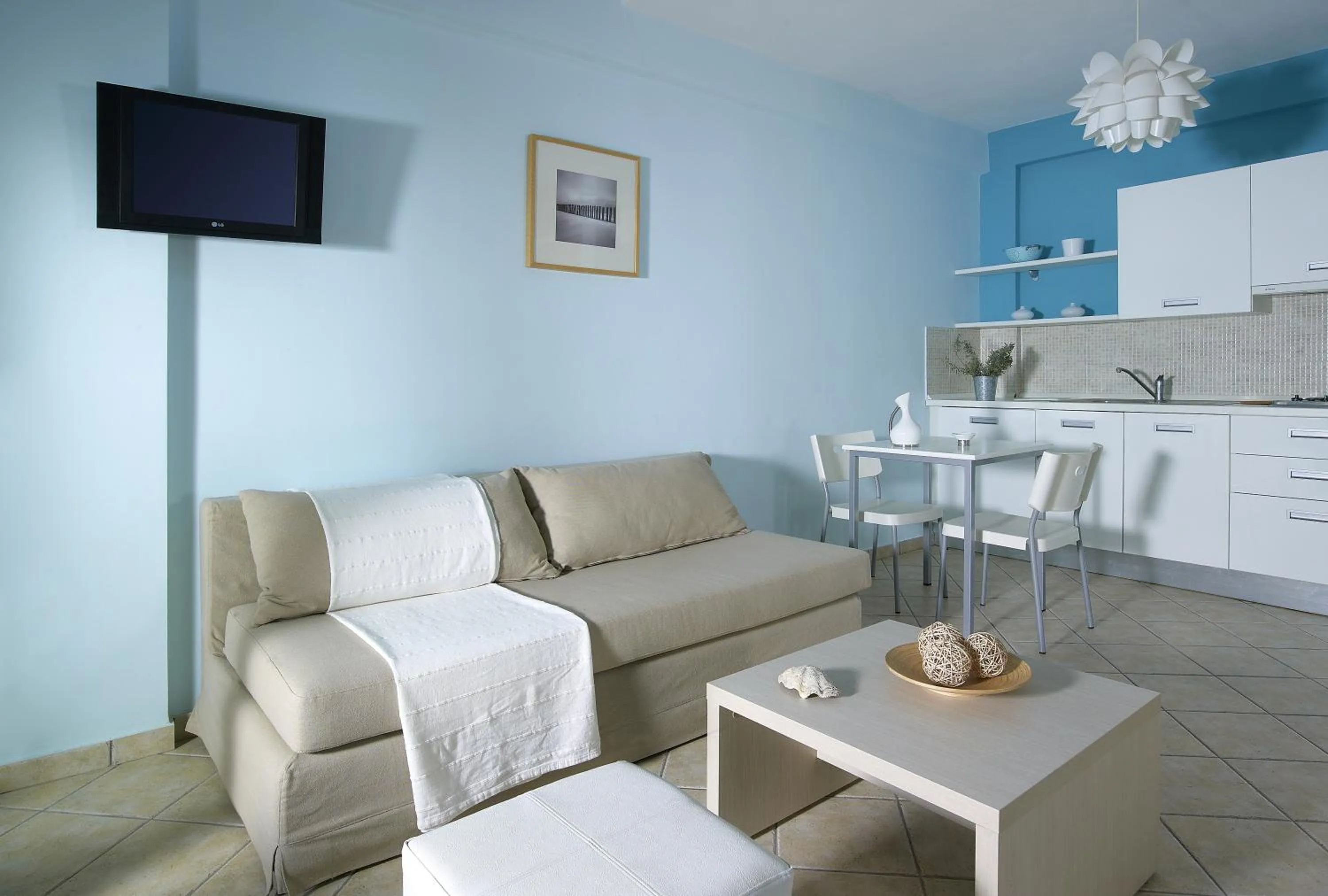 Living room in Aeolis Apartments & Studios