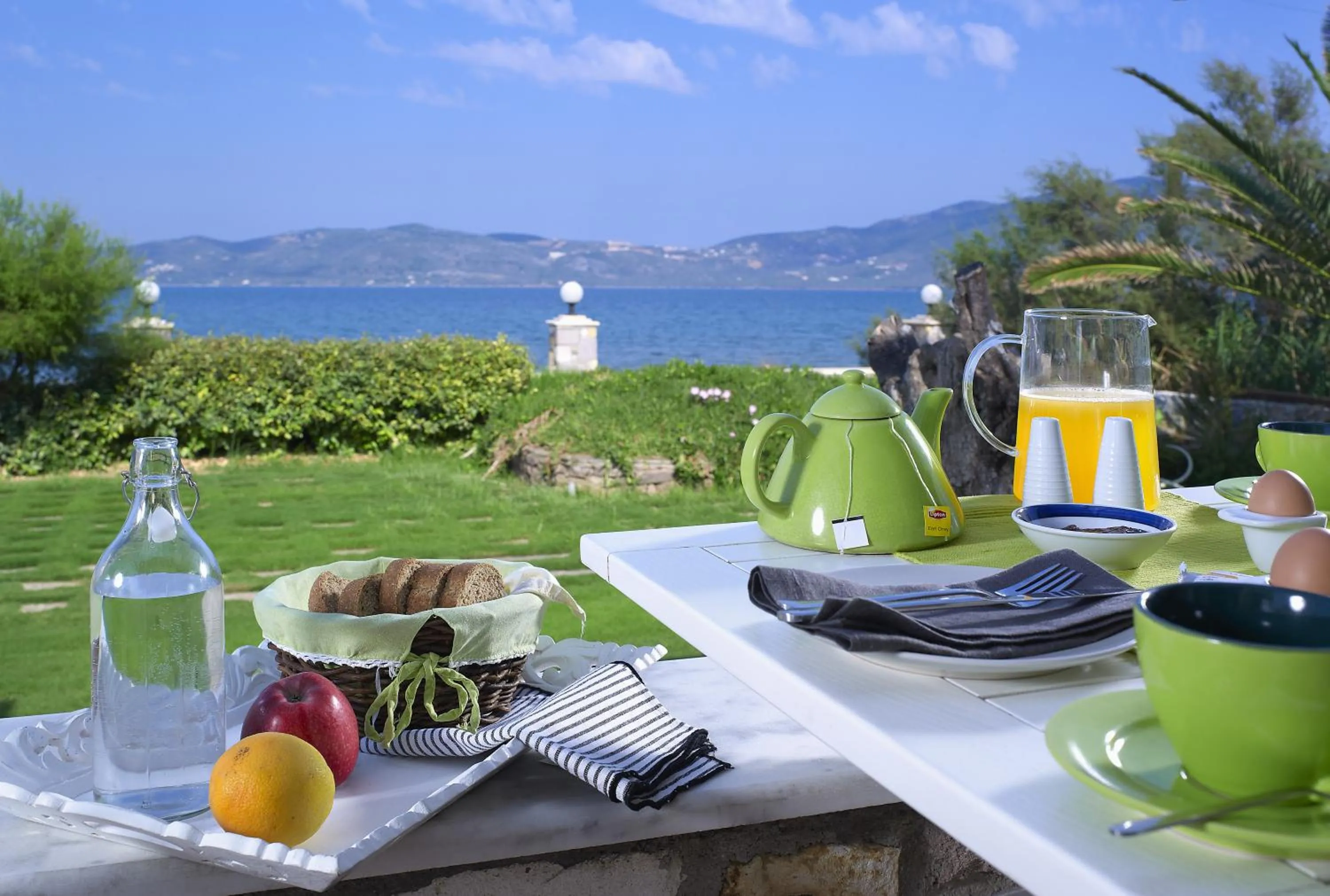 Breakfast in Aeolis Apartments & Studios