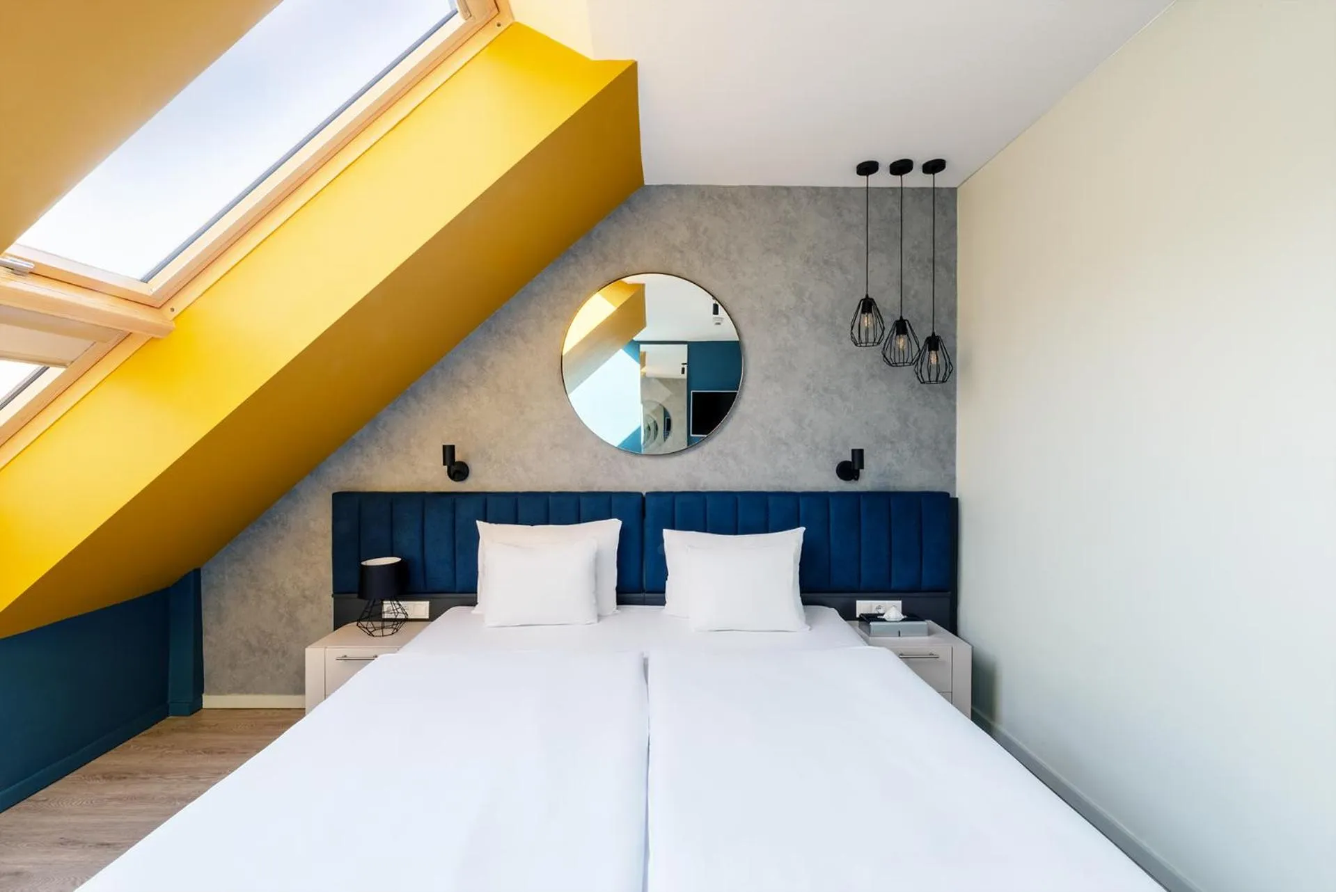 Bed in Alta Moda Fashion Hotel