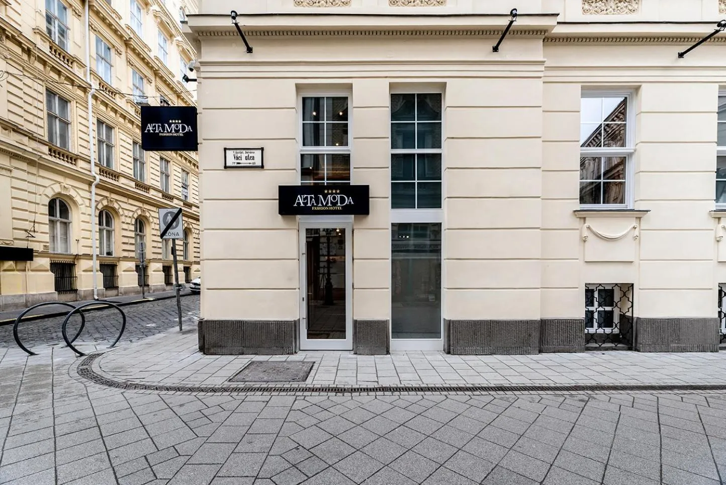 Facade/entrance in Alta Moda Fashion Hotel