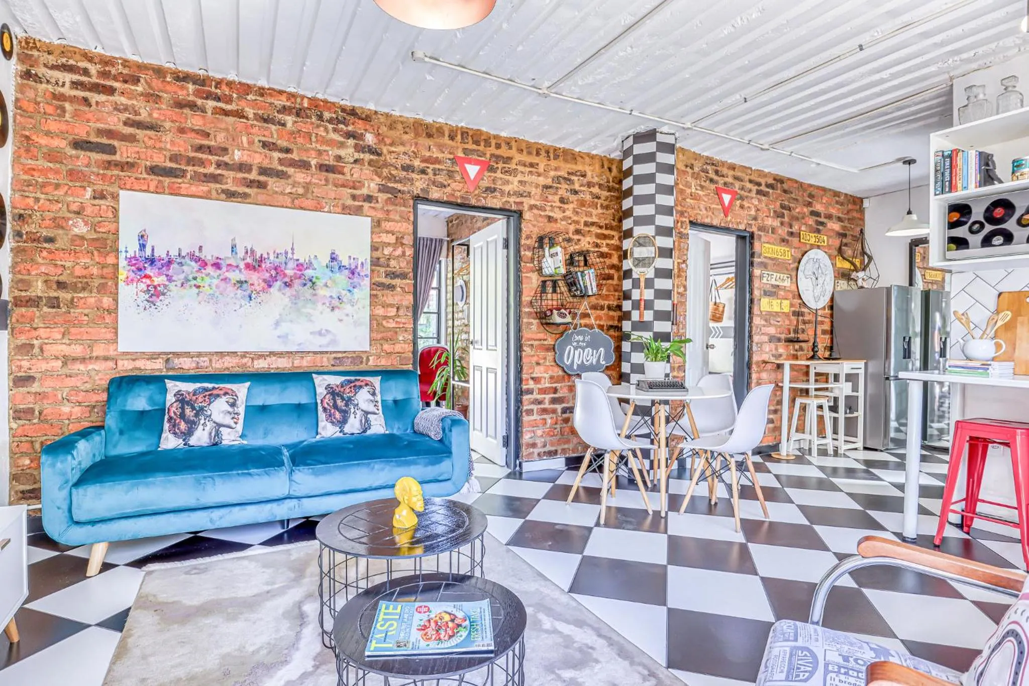Living room in The Bedford Manor