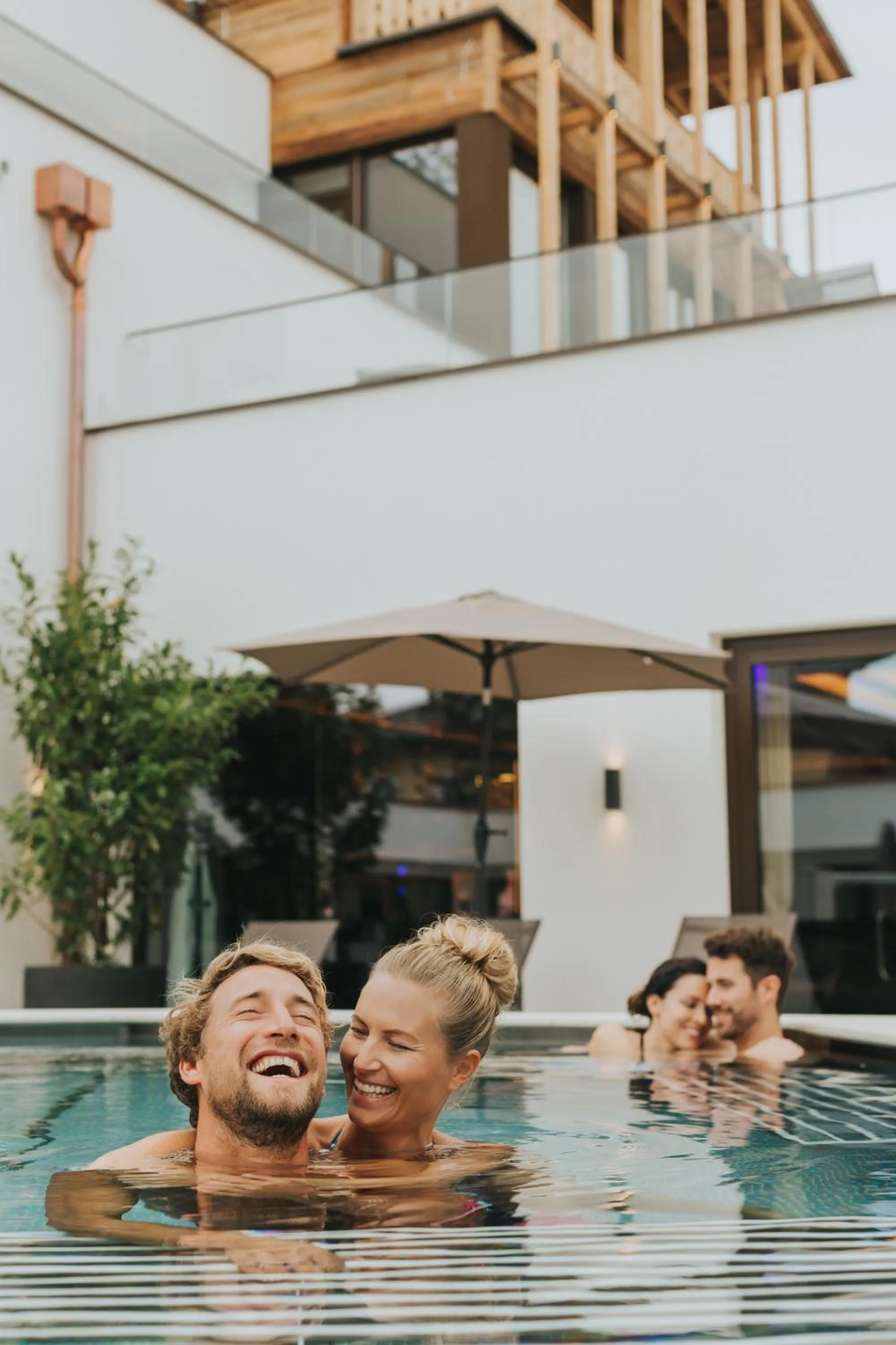 Hot Spring Bath in Ortner's Resort