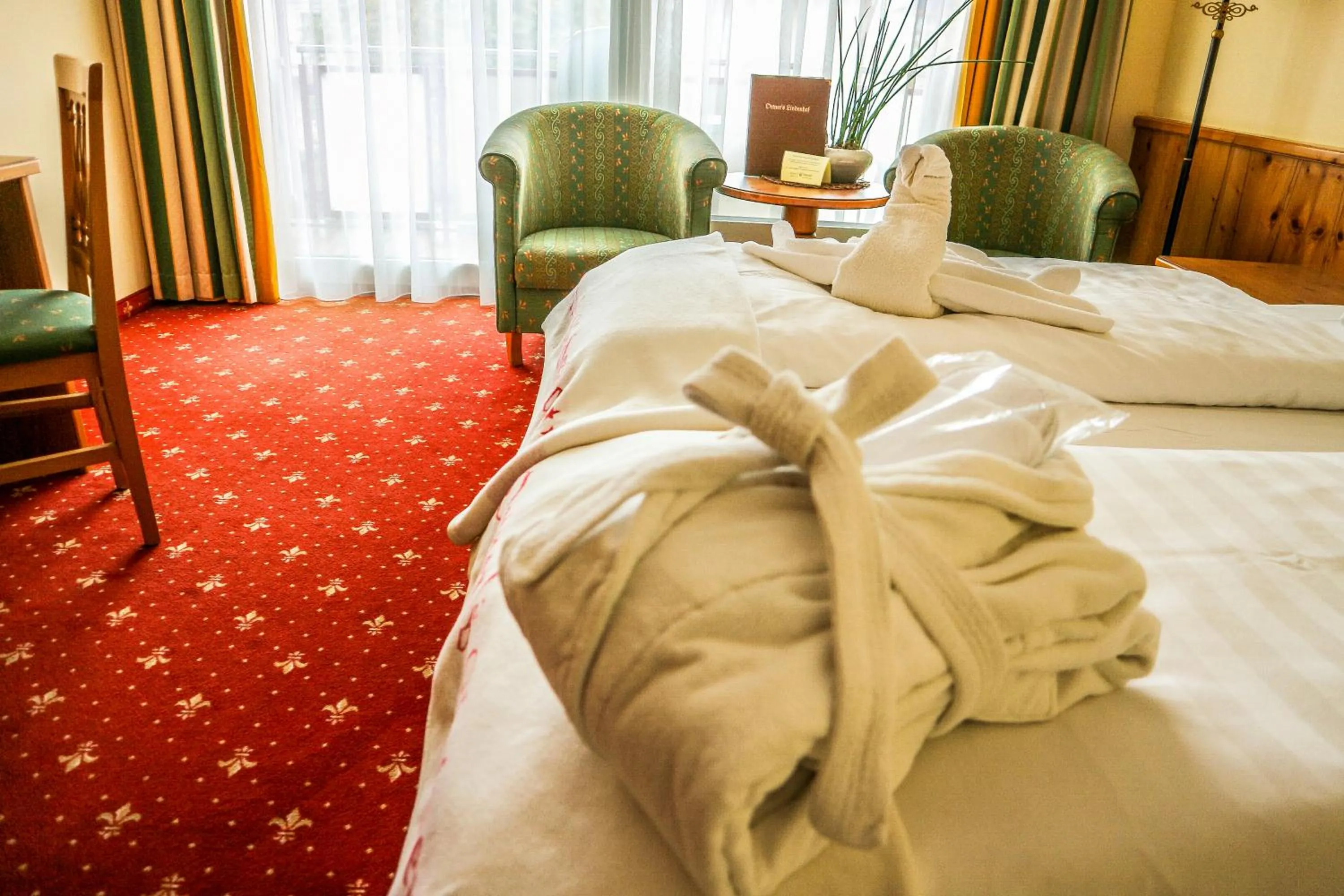 Bed in Ortner's Resort