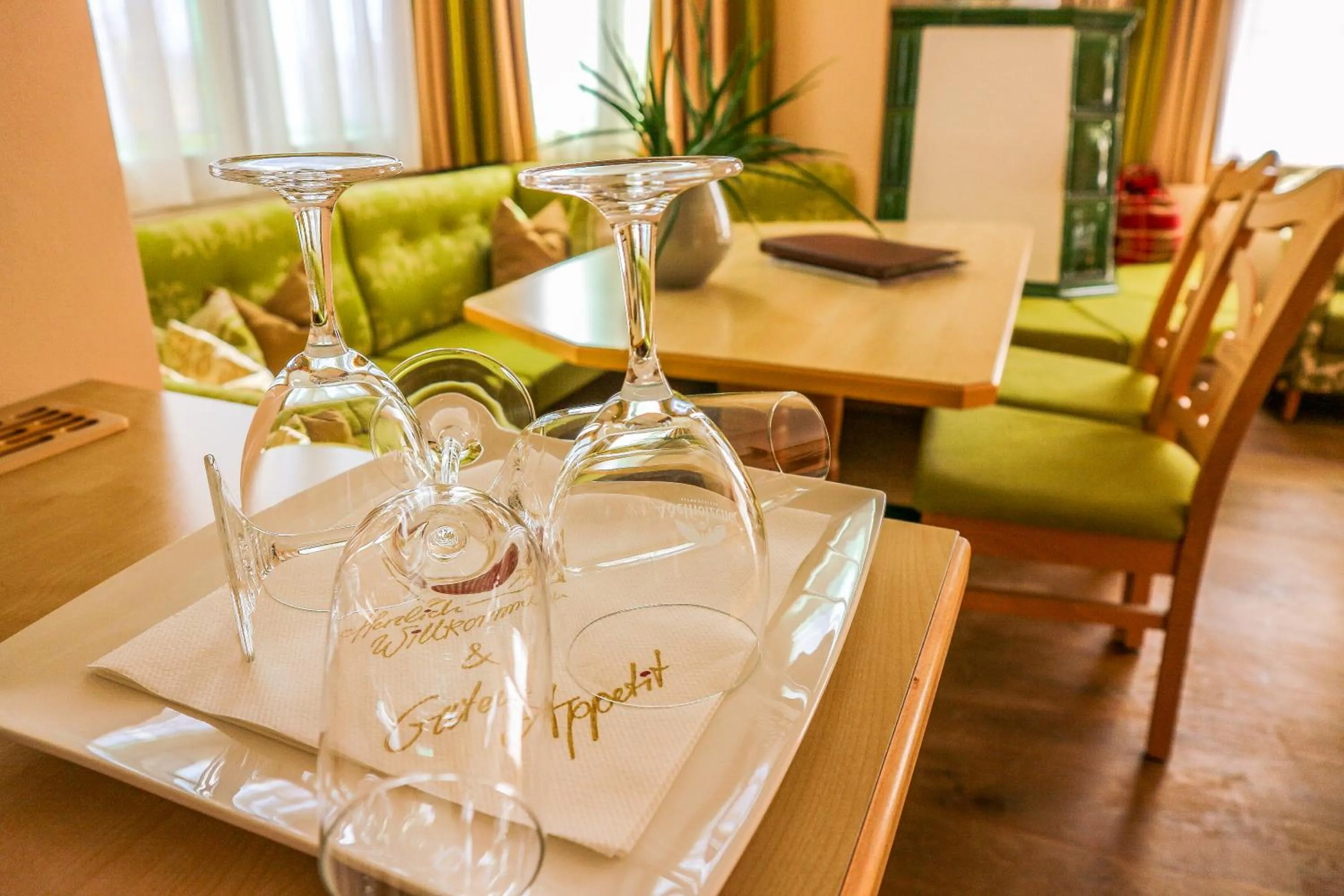 Seating area in Ortner's Resort