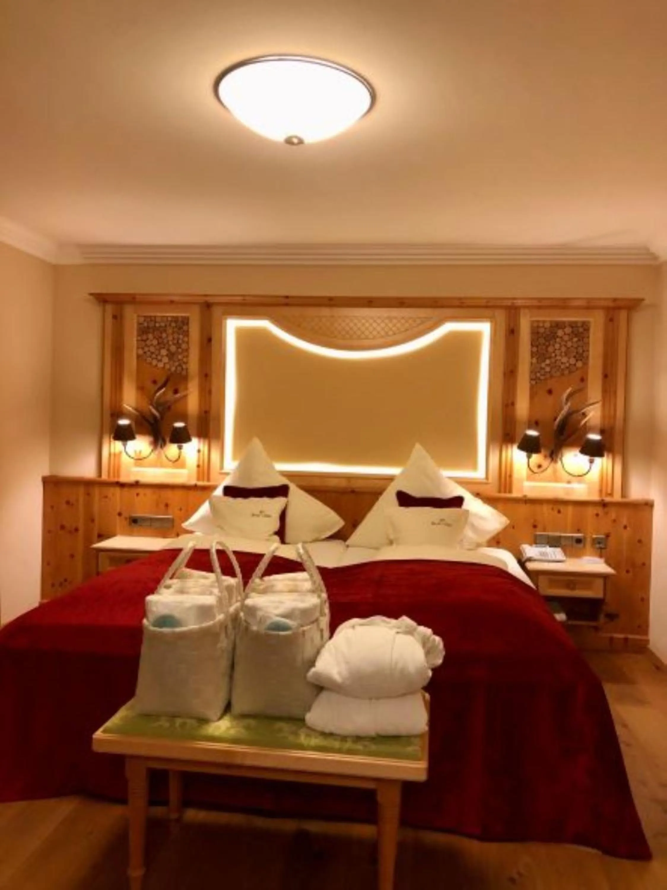 Bed in Ortner's Resort