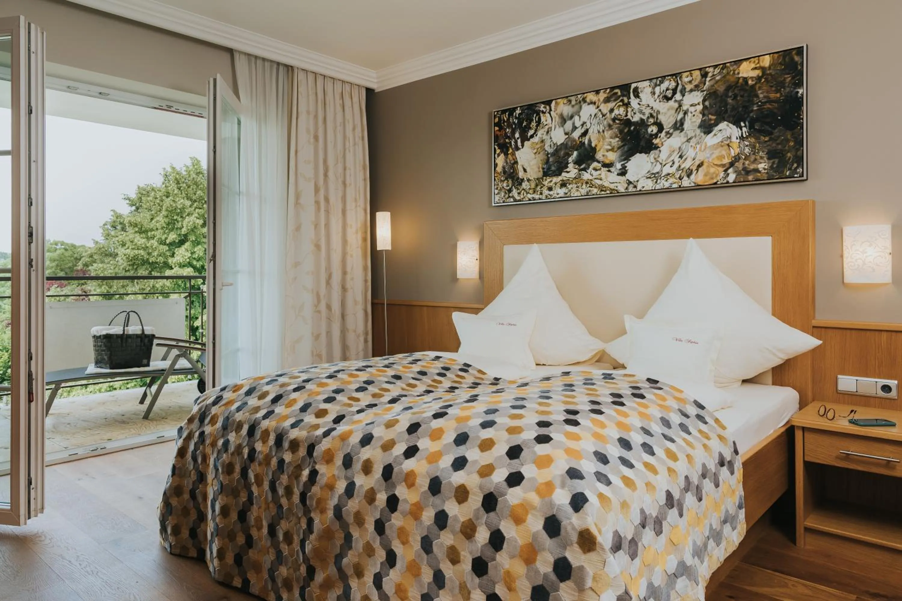 Bed in Ortner's Resort