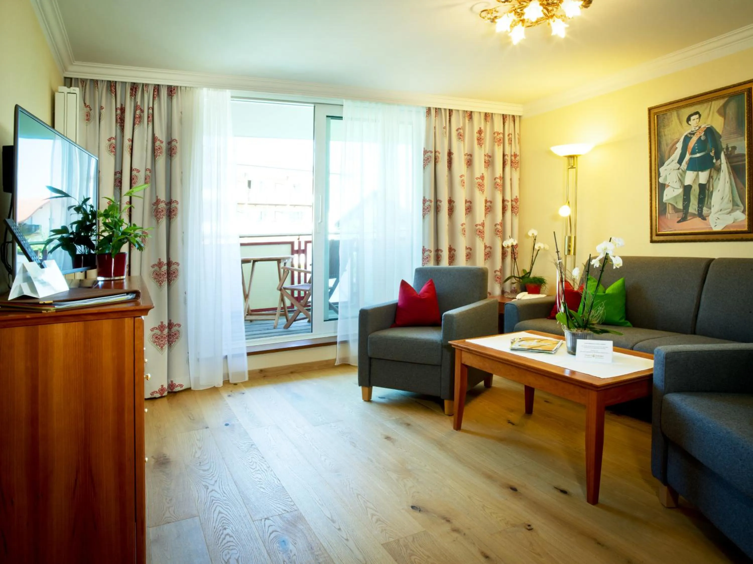 Seating area in Ortner's Resort