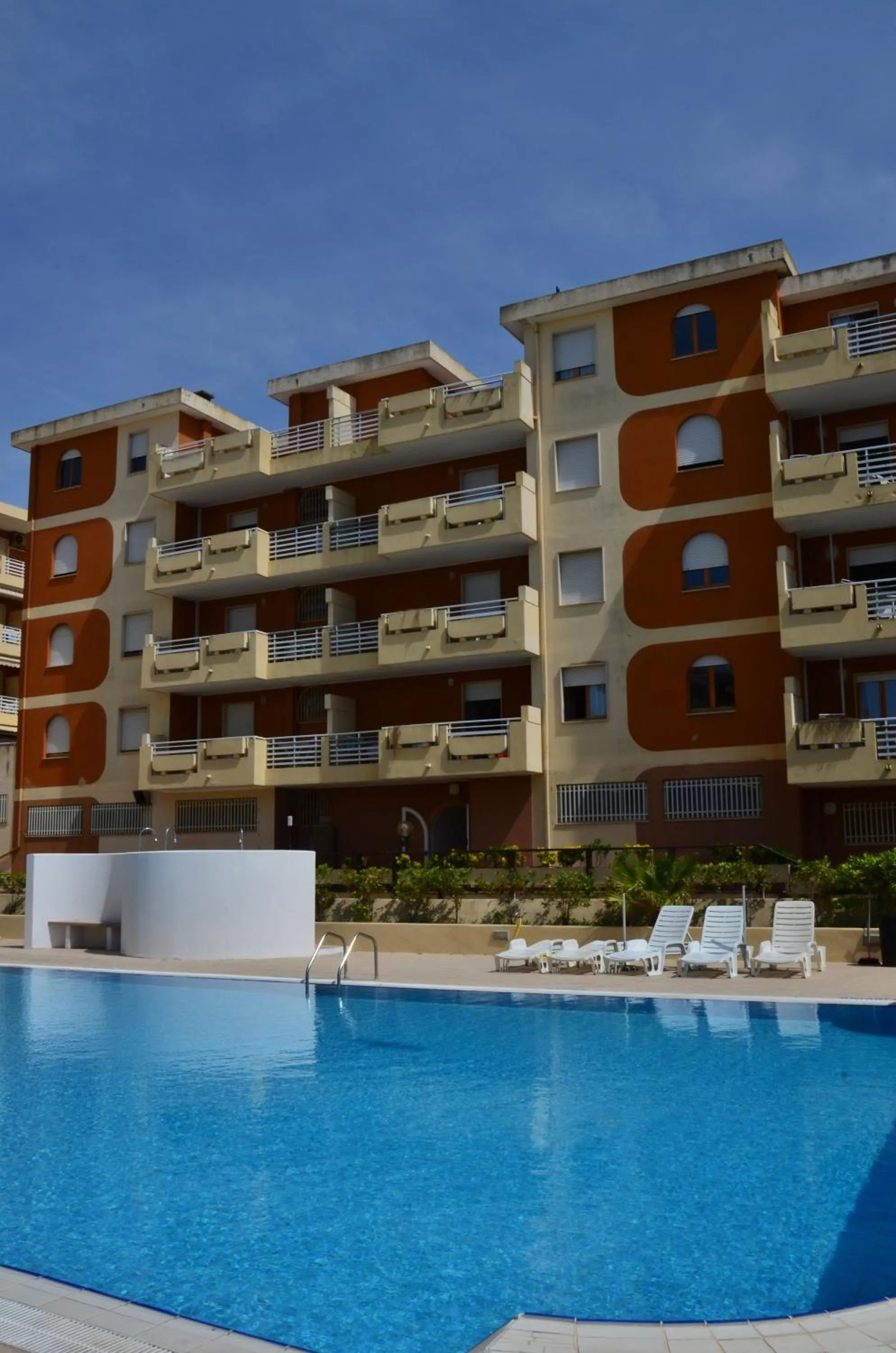 Pool view in Gardenia Casa Vacanze